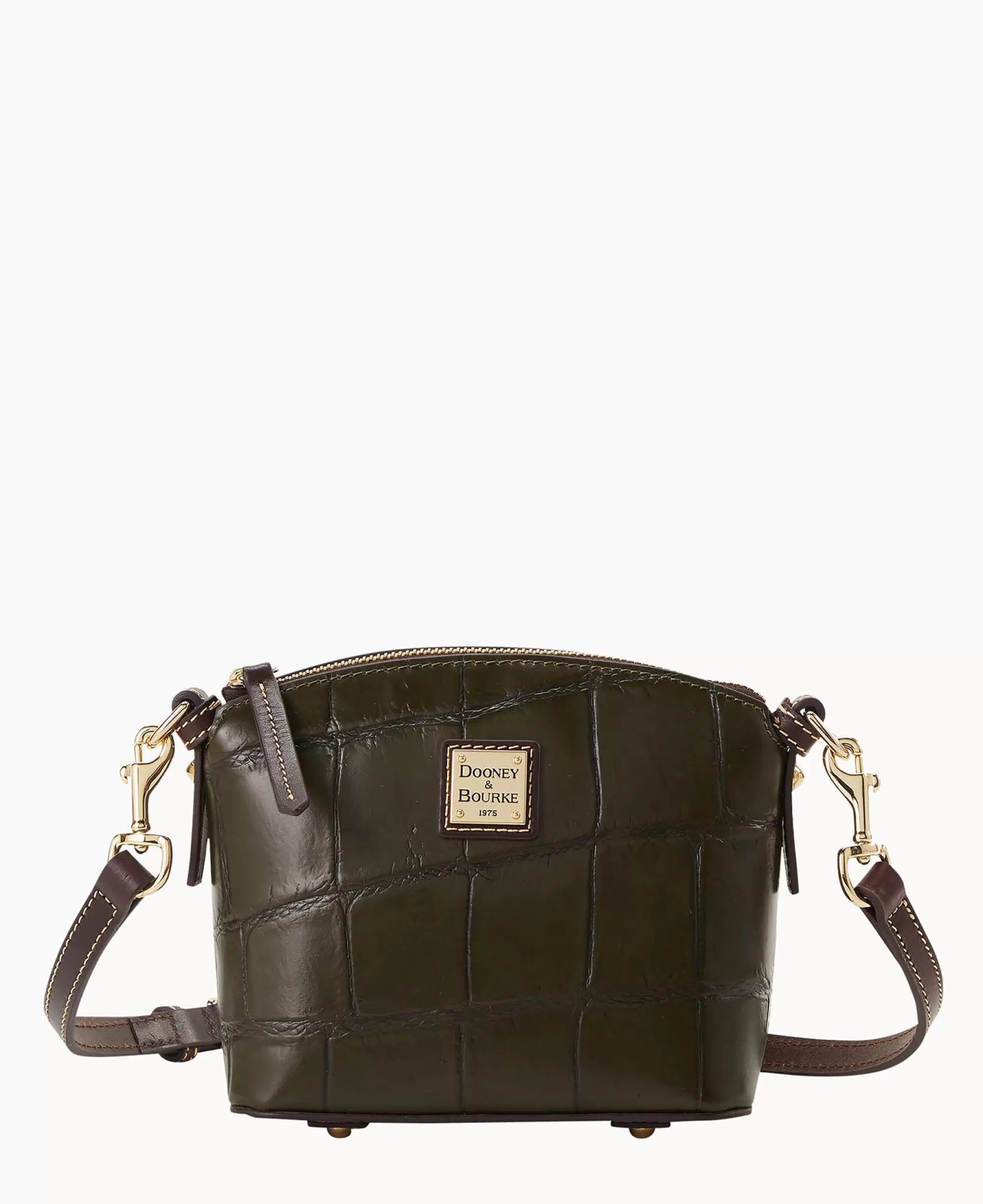 Dooney & Bourke Exotic Leather | Mini Bags^Denison Mini Domed Crossbody