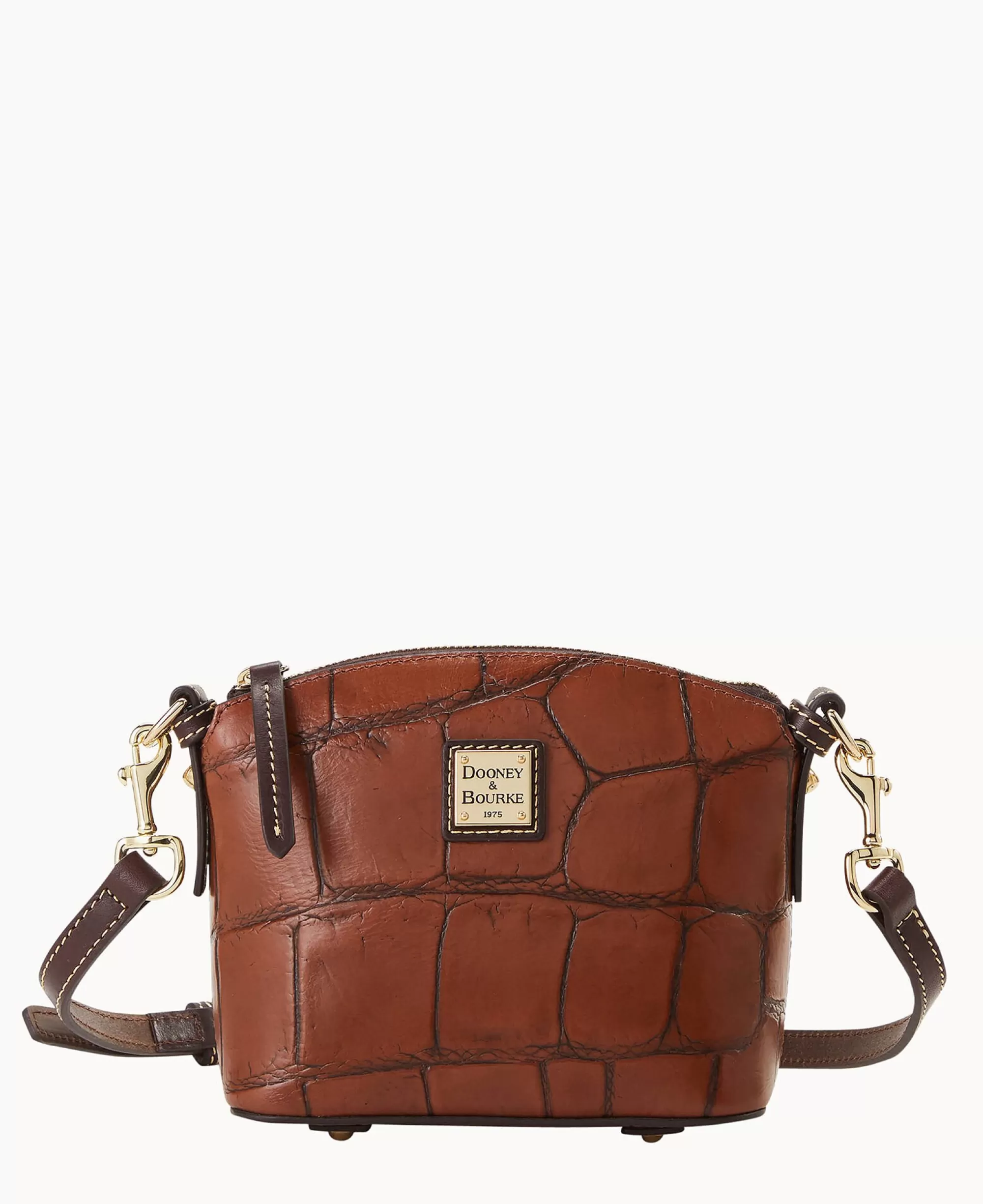 Dooney & Bourke Exotic Leather | Mini Bags^Denison Mini Domed Crossbody