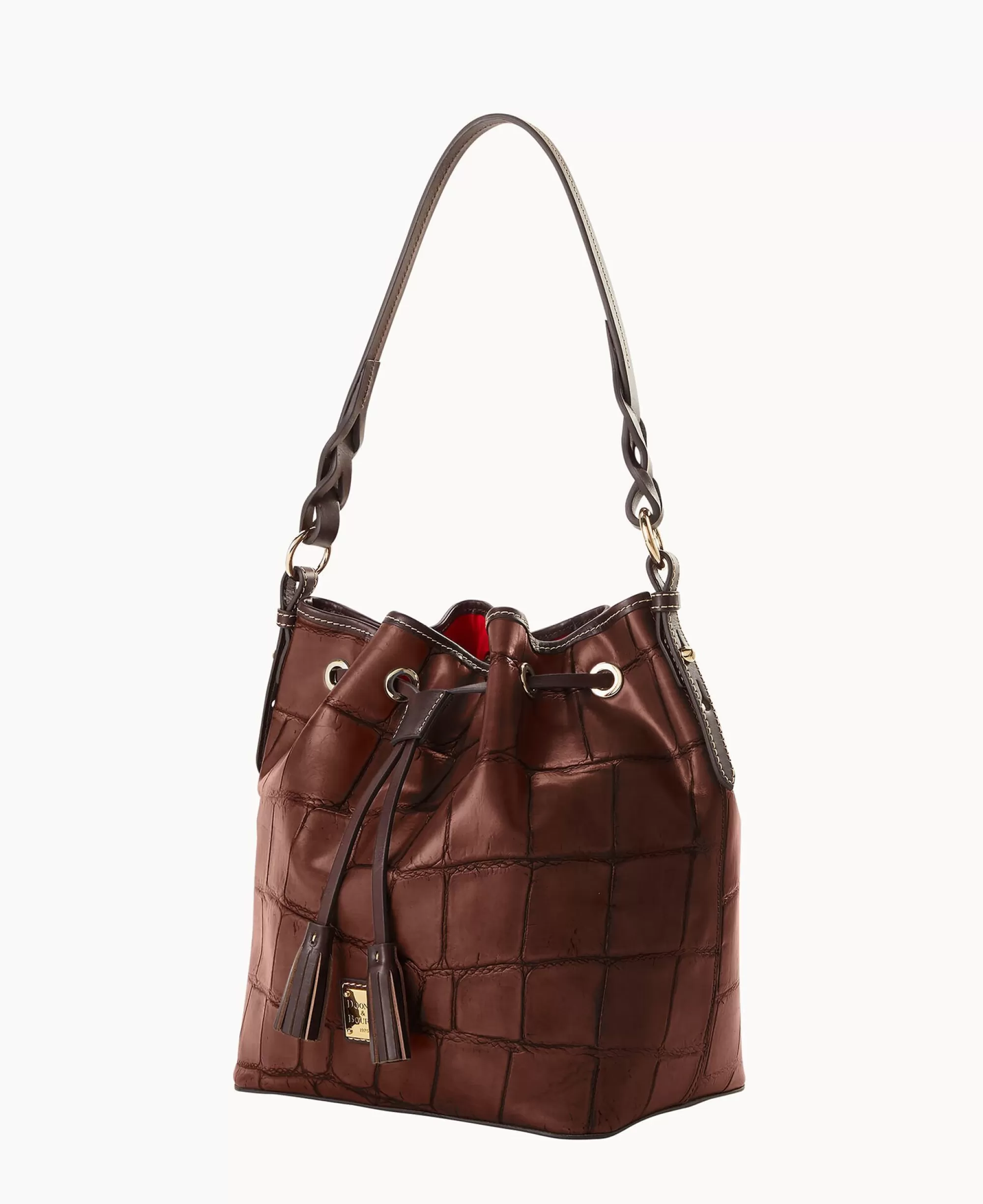 Dooney & Bourke Exotic Leather | Shoulder Bags^Denison Tasha Drawstring