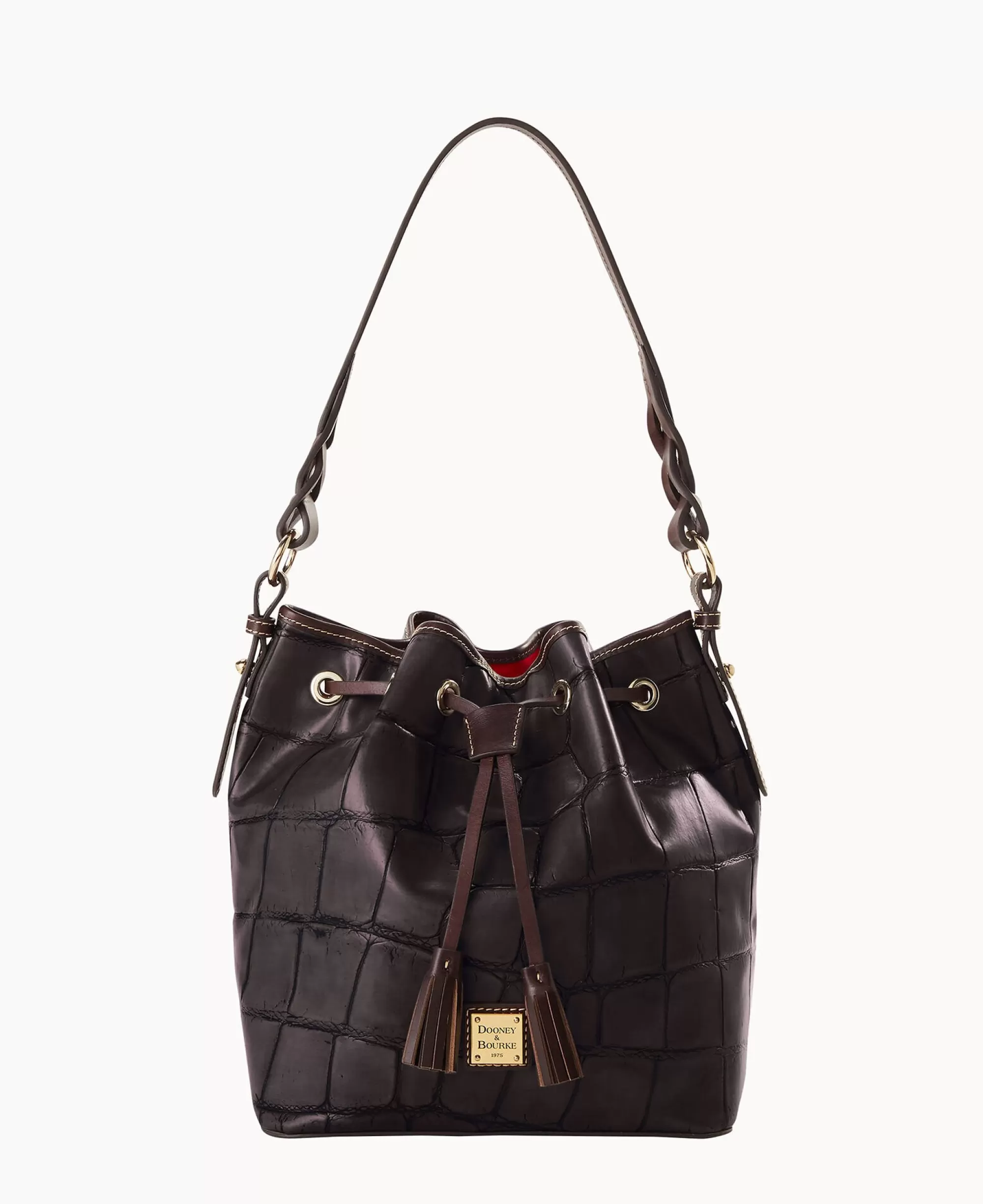 Dooney & Bourke Exotic Leather | Shoulder Bags^Denison Tasha Drawstring