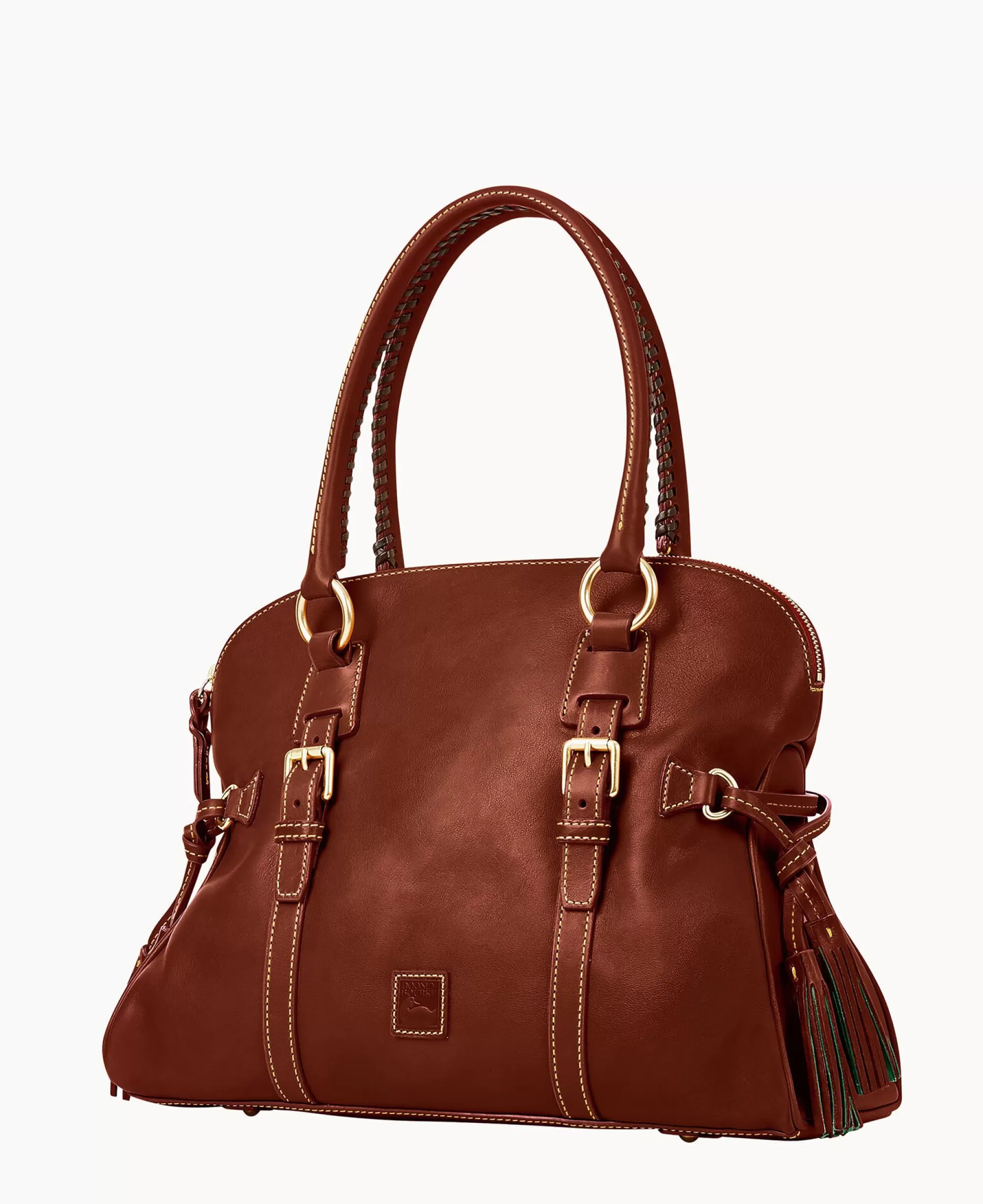 Dooney & Bourke The Florentine Collection | Picnic in the Park^Florentine Domed Buckle Satchel