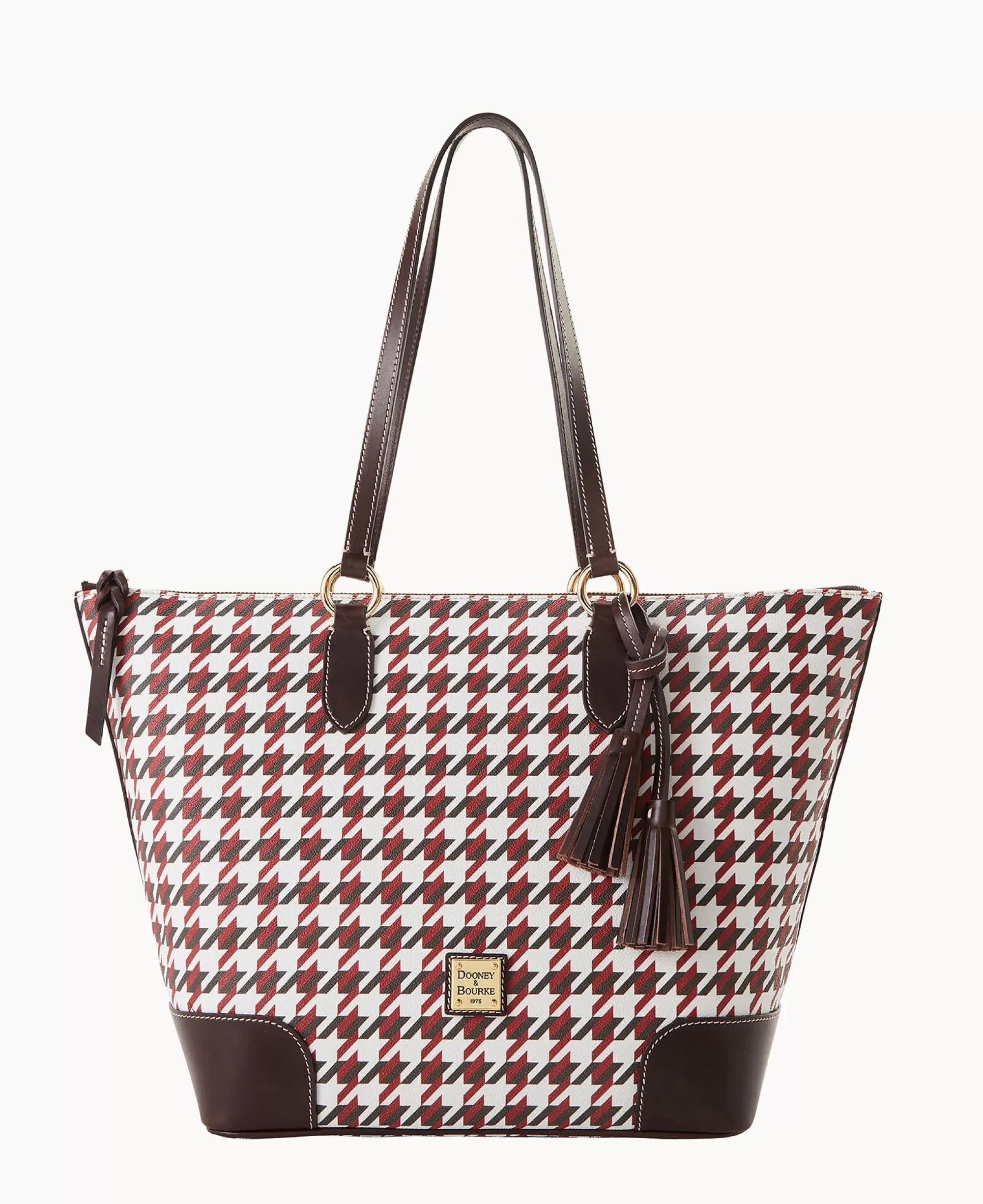 Dooney & Bourke Printed Fabric | Shoulder Bags^Houndstooth Career Tote