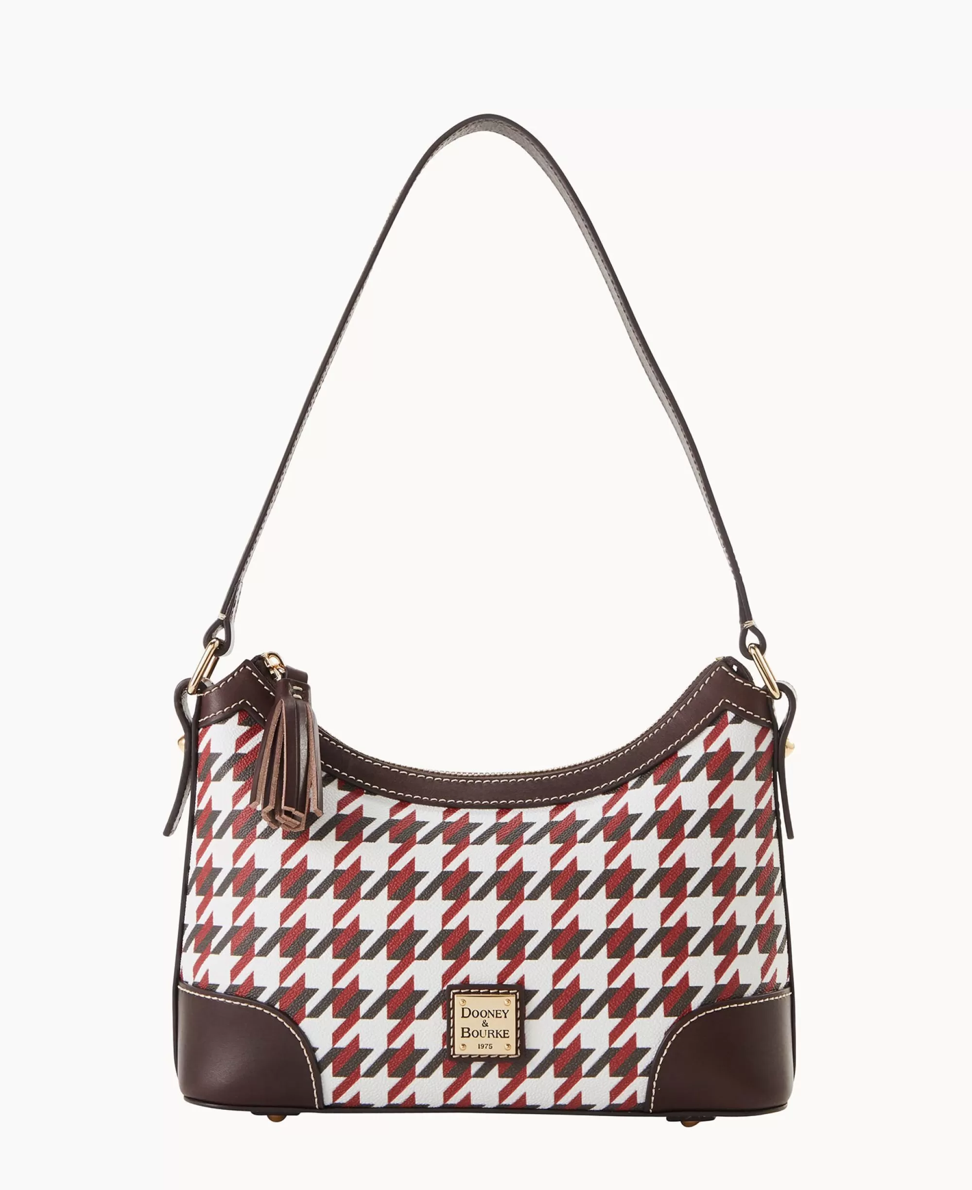 Dooney & Bourke Printed Fabric | Shoulder Bags^Houndstooth Shoulder Bag