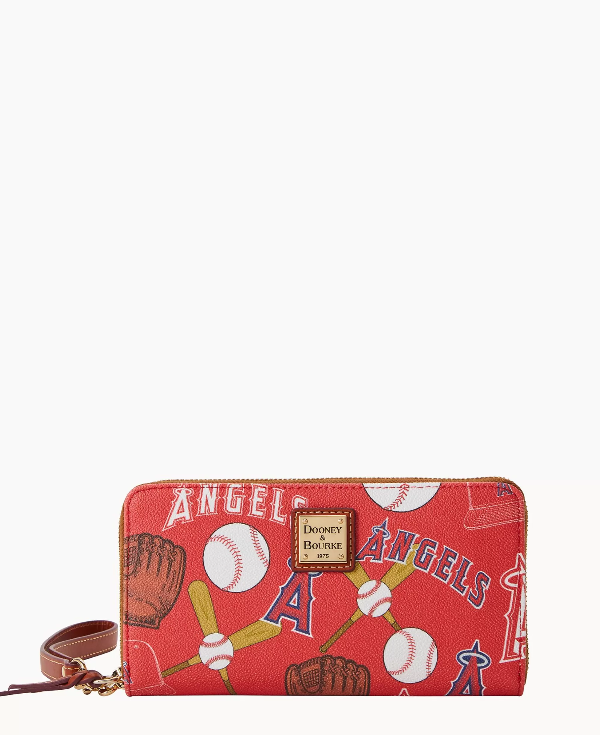 Dooney & Bourke Grab and Go | Wristlets^MLB Large Zip Around Wristlet