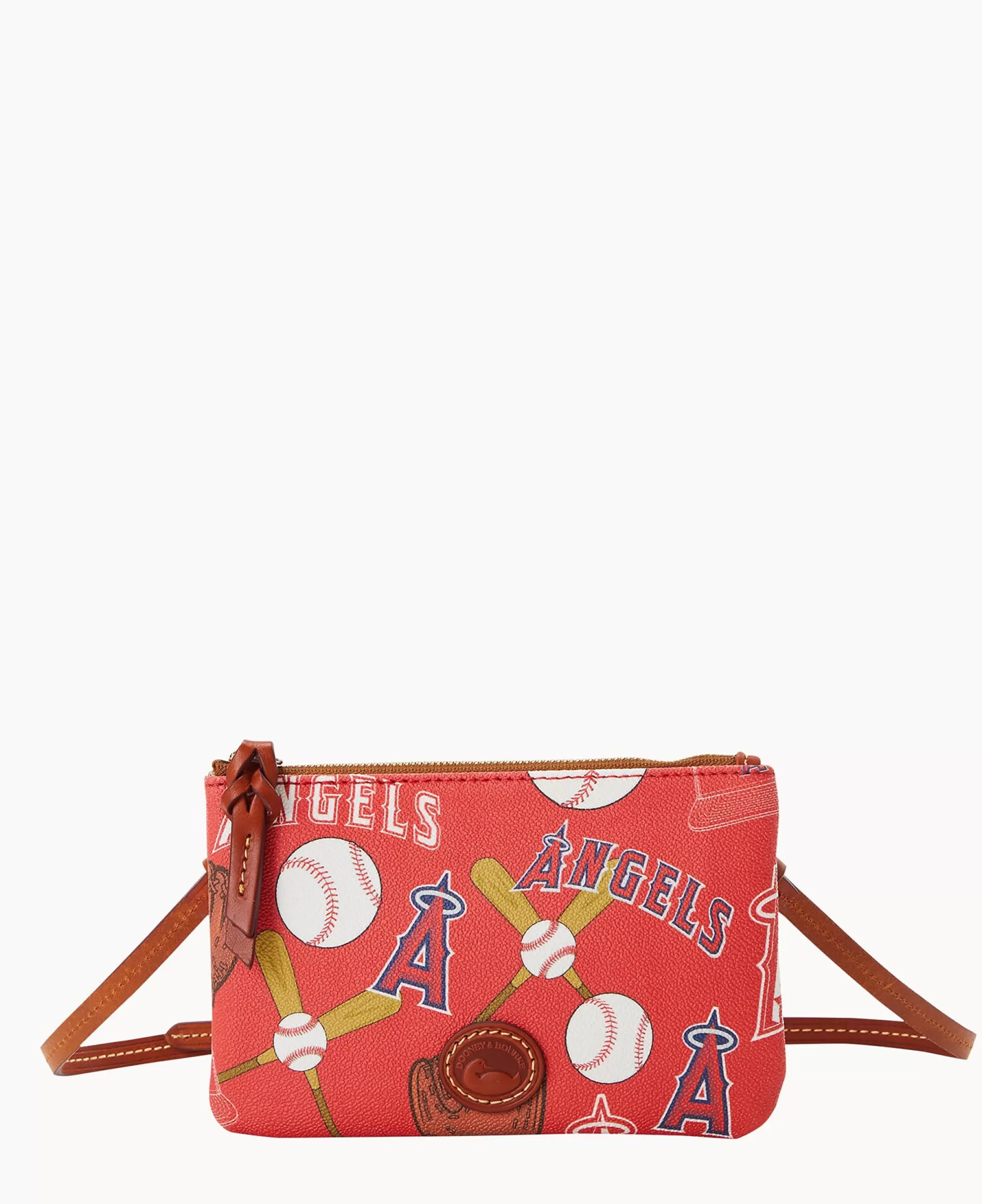 Dooney & Bourke Game Day Ready | Printed Fabric^MLB Top Zip Crossbody