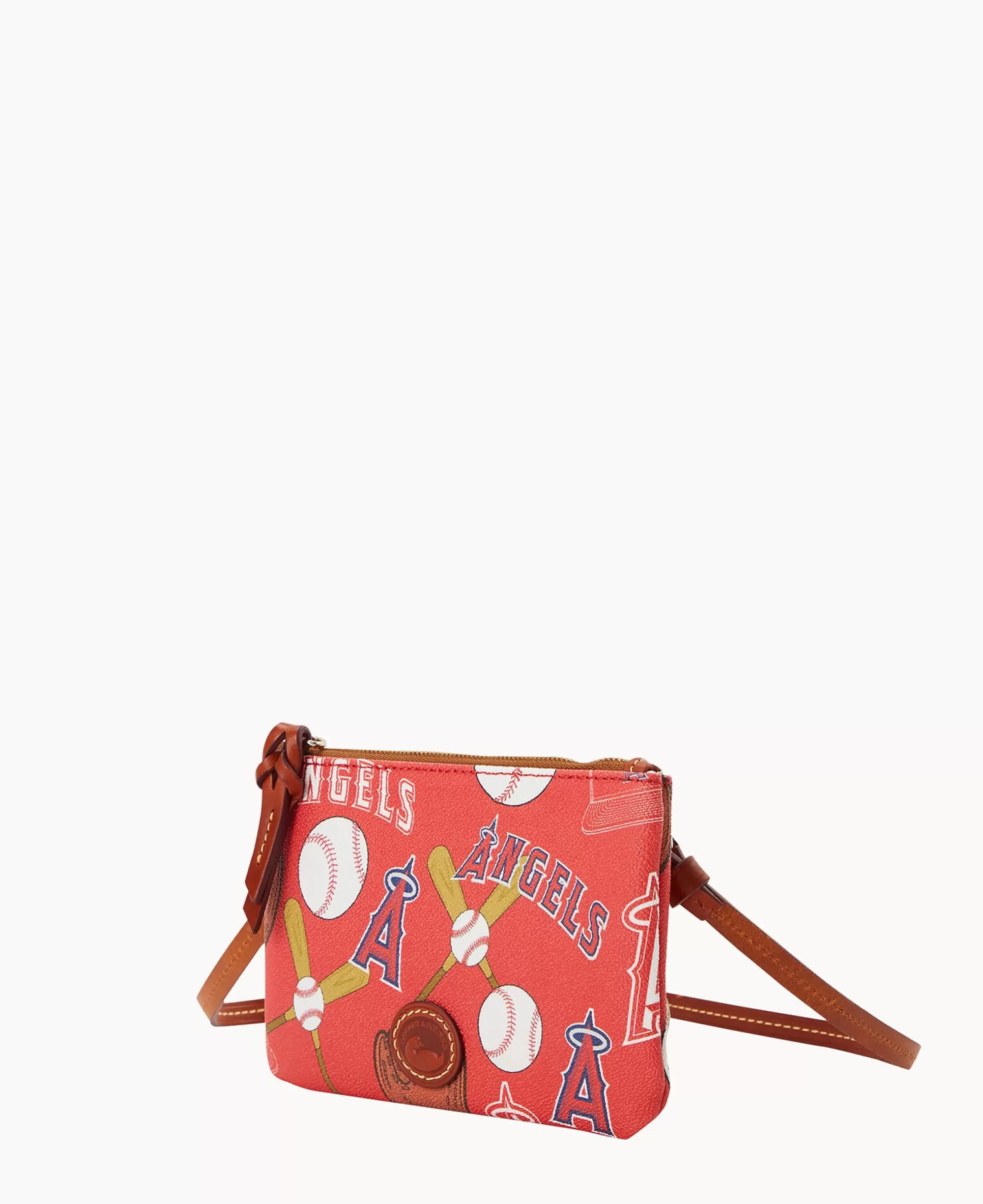 Dooney & Bourke Game Day Ready | Printed Fabric^MLB Top Zip Crossbody