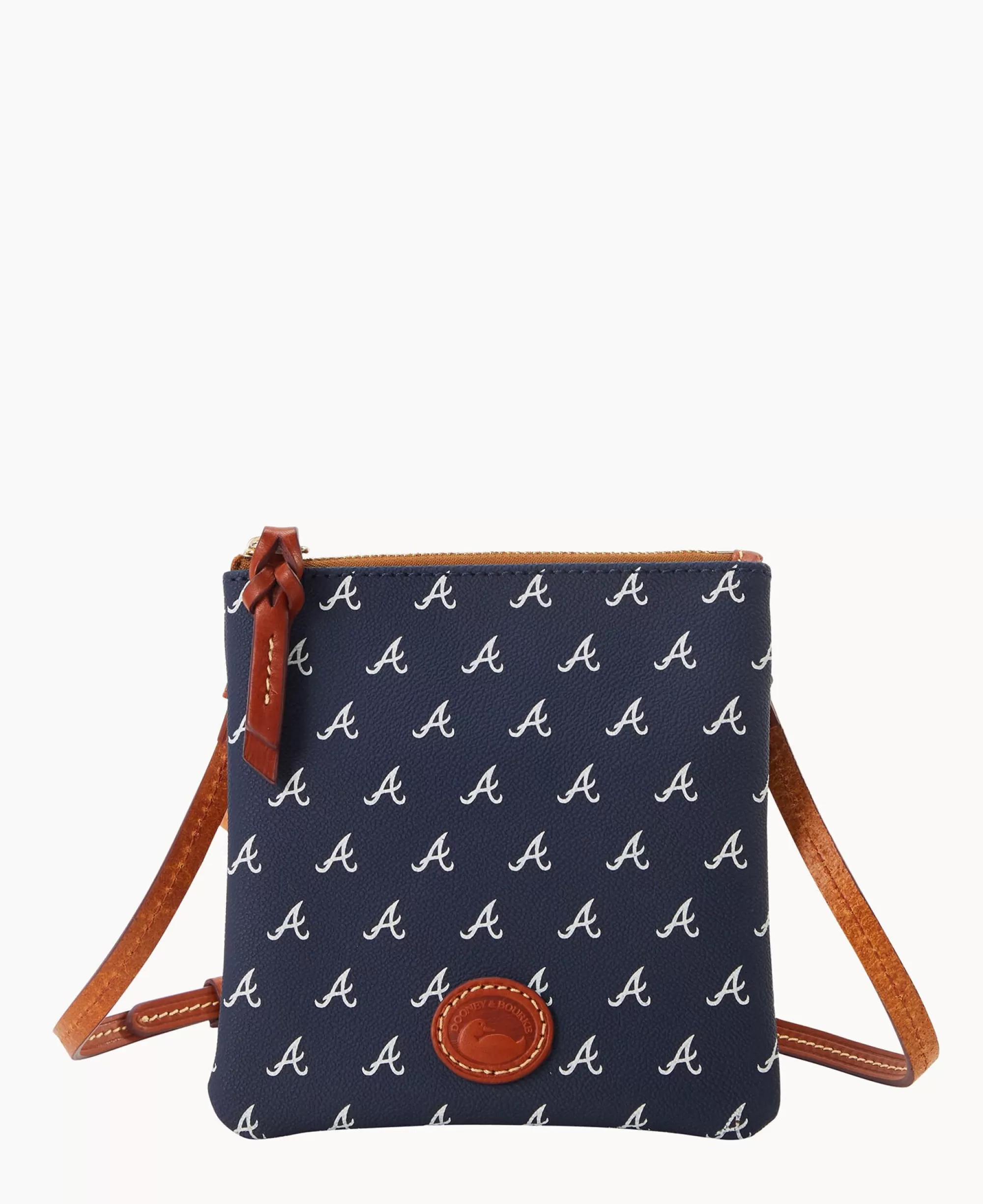 Dooney & Bourke Game Day Ready | Printed Fabric^MLB Small North South Top Zip Crossbody