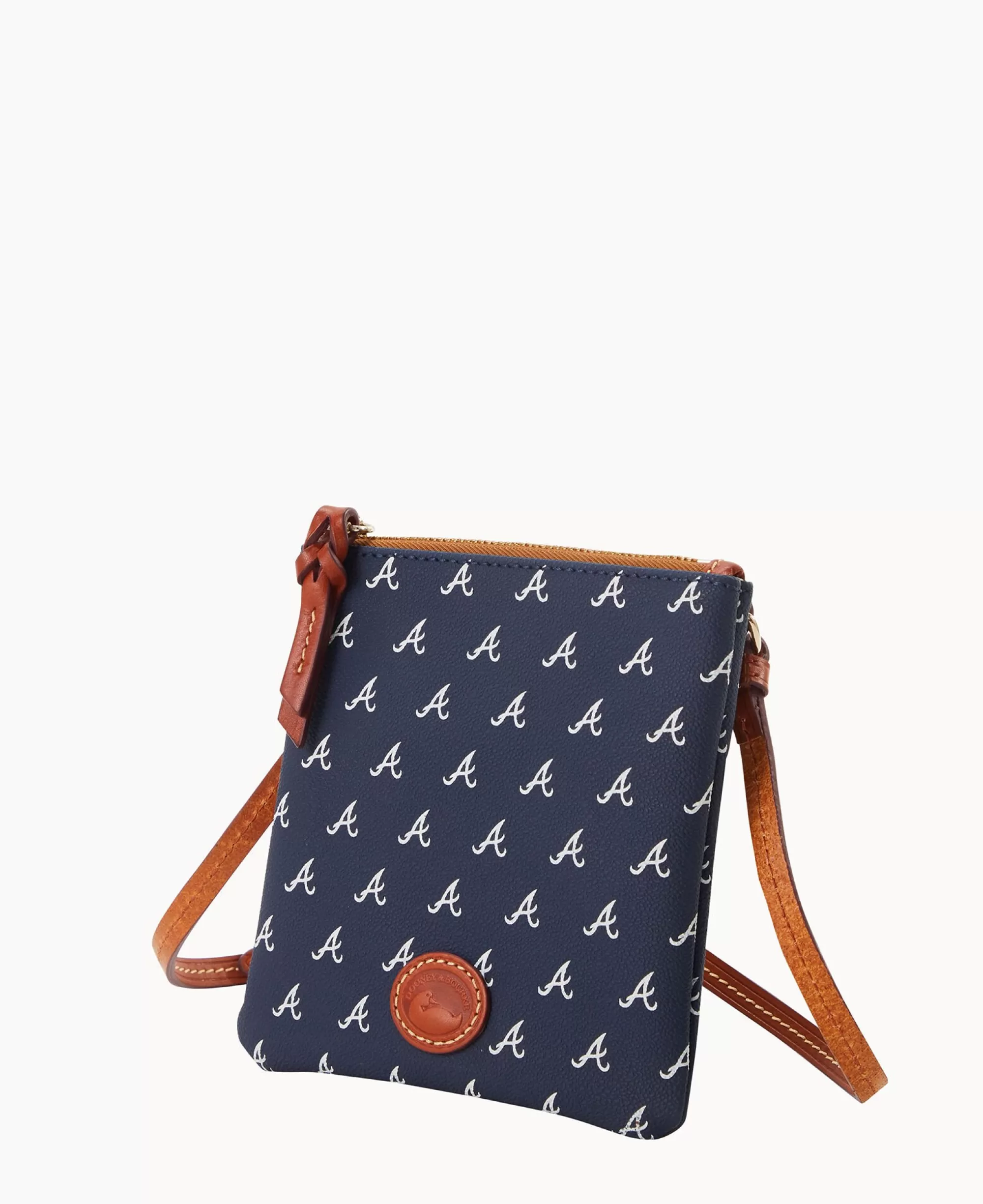 Dooney & Bourke Game Day Ready | Printed Fabric^MLB Small North South Top Zip Crossbody