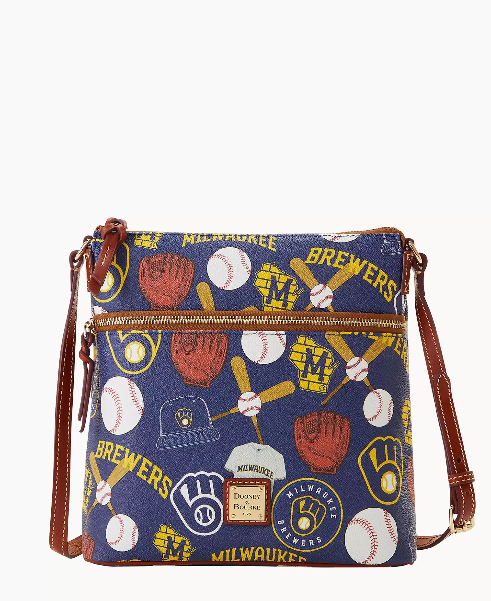 Dooney & Bourke Game Day Ready | Printed Fabric^MLB Crossbody