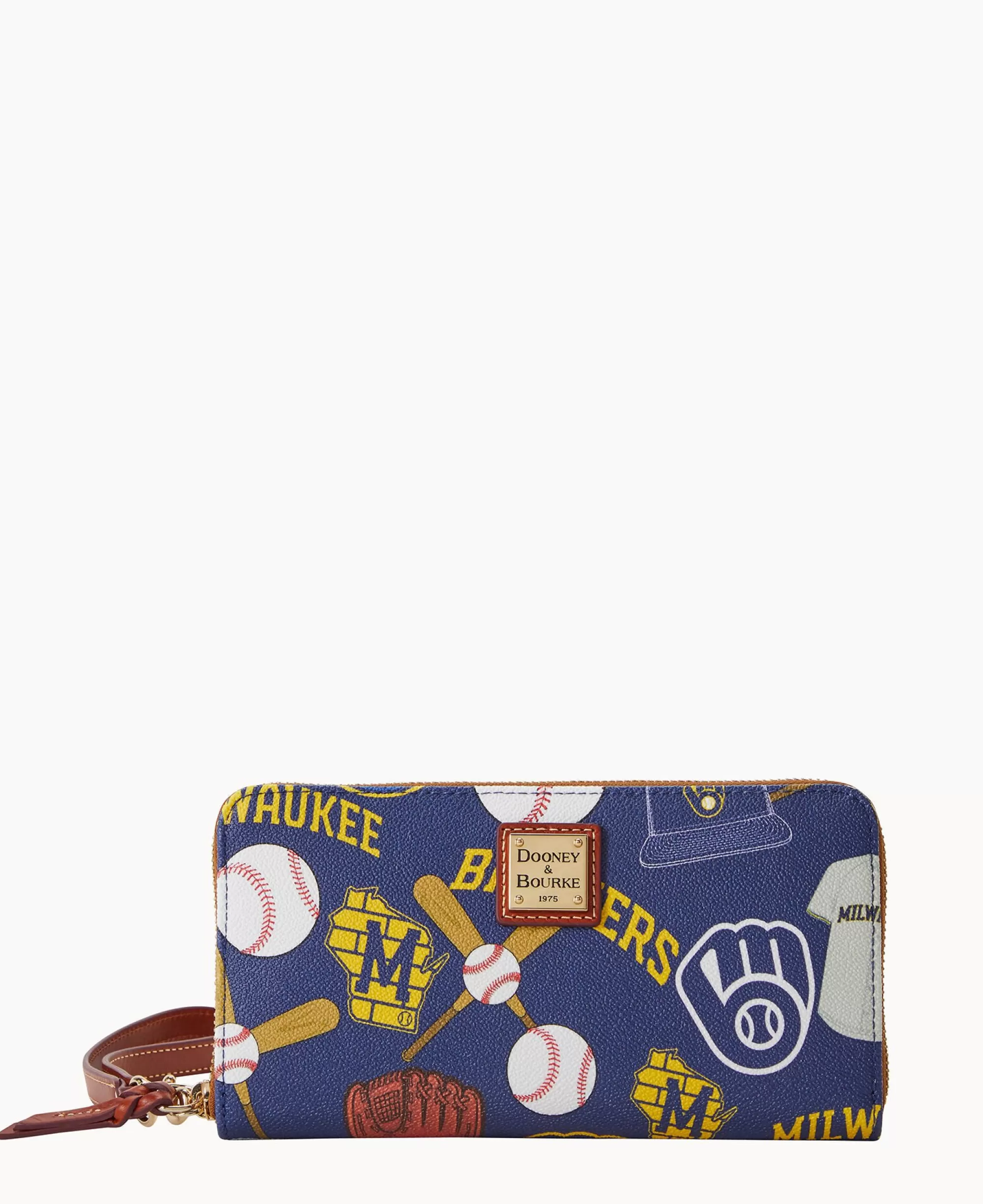 Dooney & Bourke Grab and Go | Wristlets^MLB Large Zip Around Wristlet