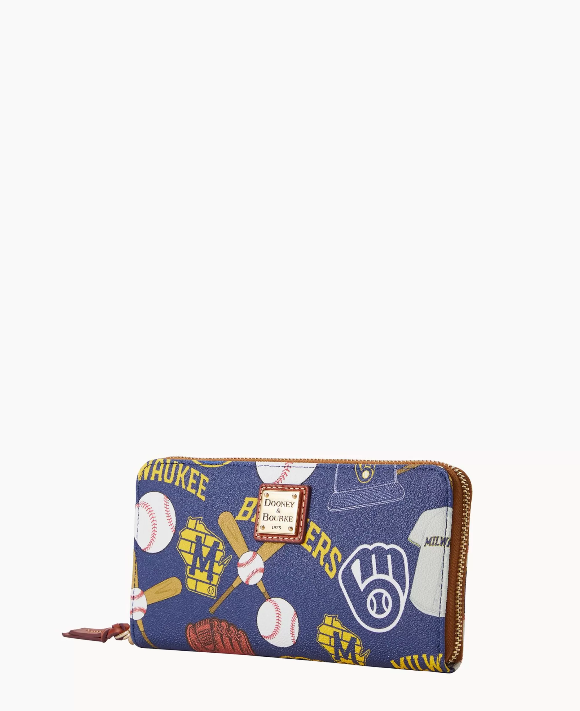 Dooney & Bourke Grab and Go | Wristlets^MLB Large Zip Around Wristlet