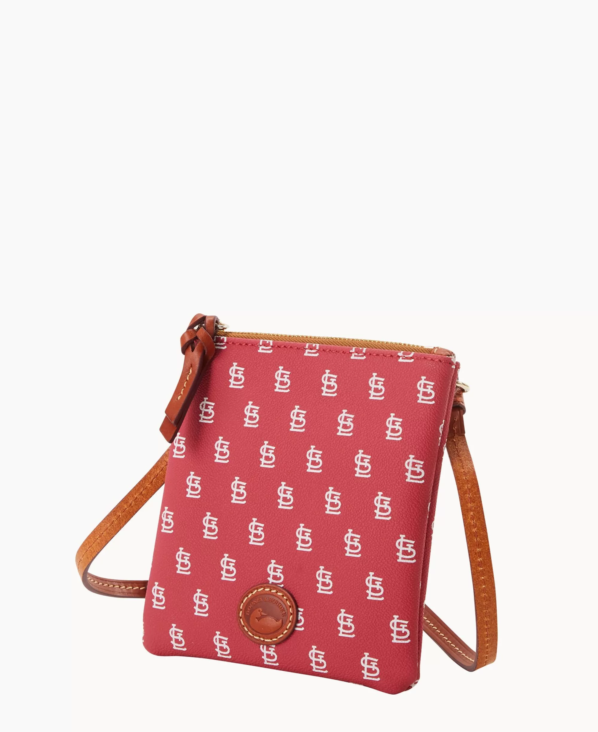 Dooney & Bourke Game Day Ready | Printed Fabric^MLB Small North South Top Zip Crossbody