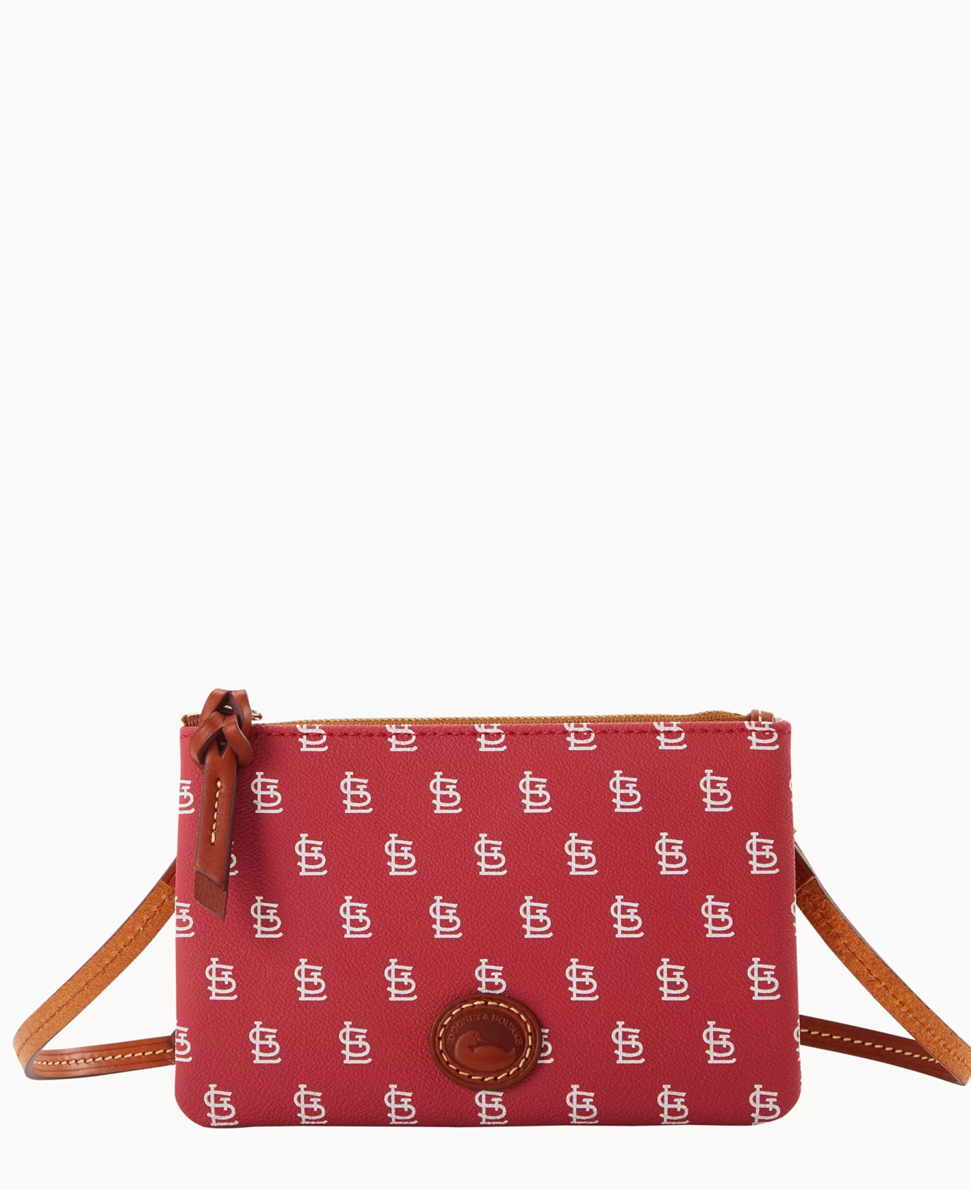 Dooney & Bourke Game Day Ready | Printed Fabric^MLB Top Zip Crossbody