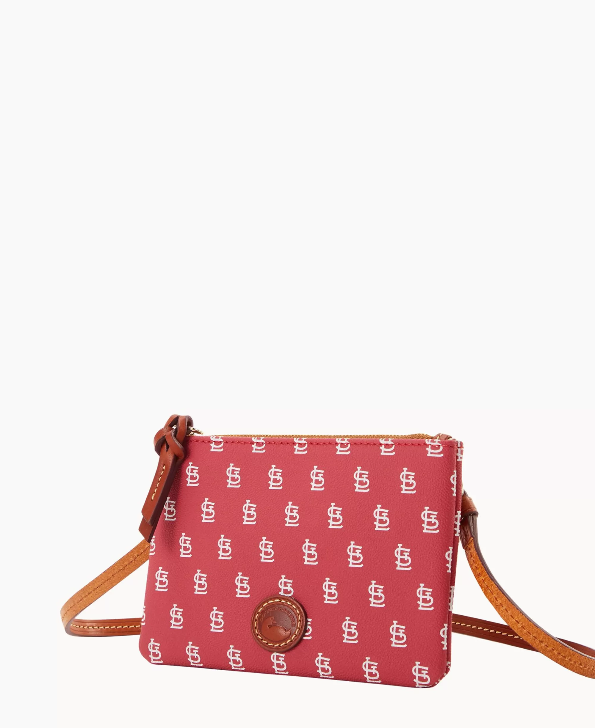 Dooney & Bourke Game Day Ready | Printed Fabric^MLB Top Zip Crossbody