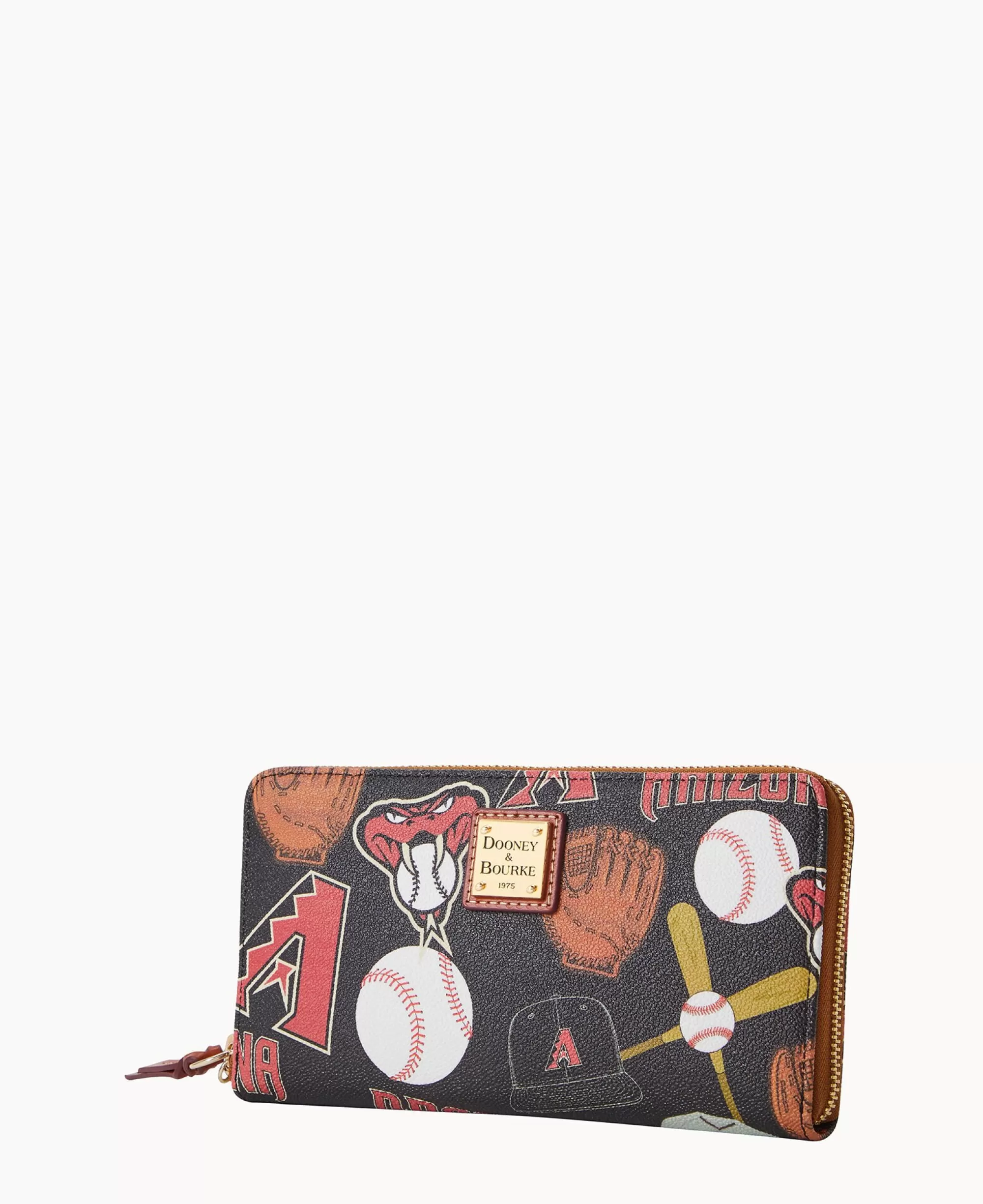 Dooney & Bourke Grab and Go | Wristlets^MLB Large Zip Around Wristlet