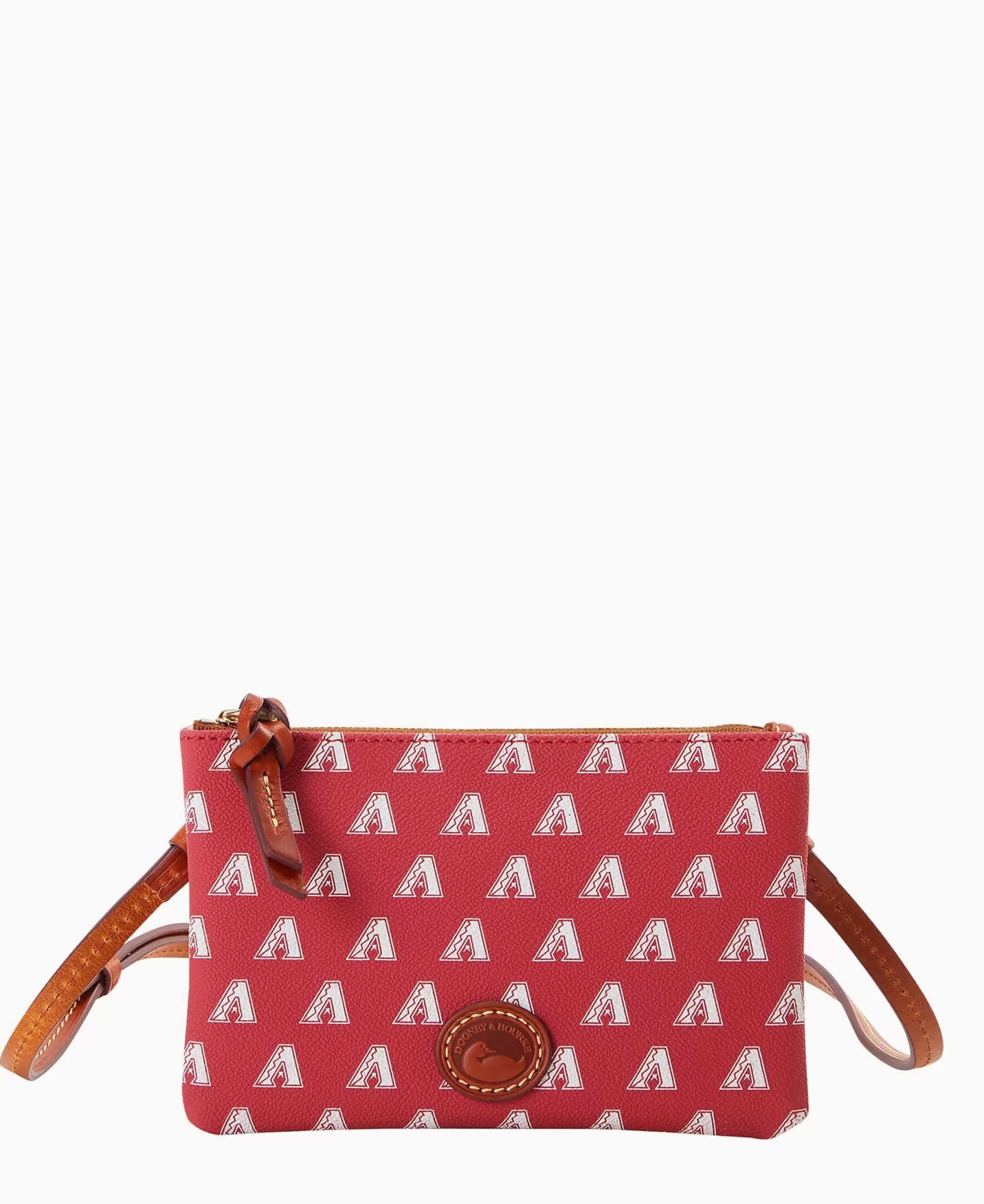 Dooney & Bourke Game Day Ready | Printed Fabric^MLB Top Zip Crossbody