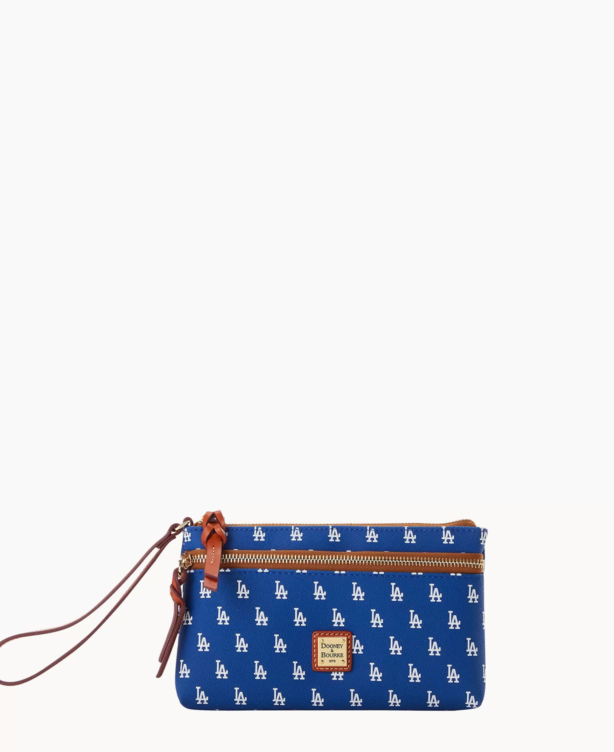 Dooney & Bourke Grab and Go | Wristlets^MLB Dodgers Double Zip Wristlet