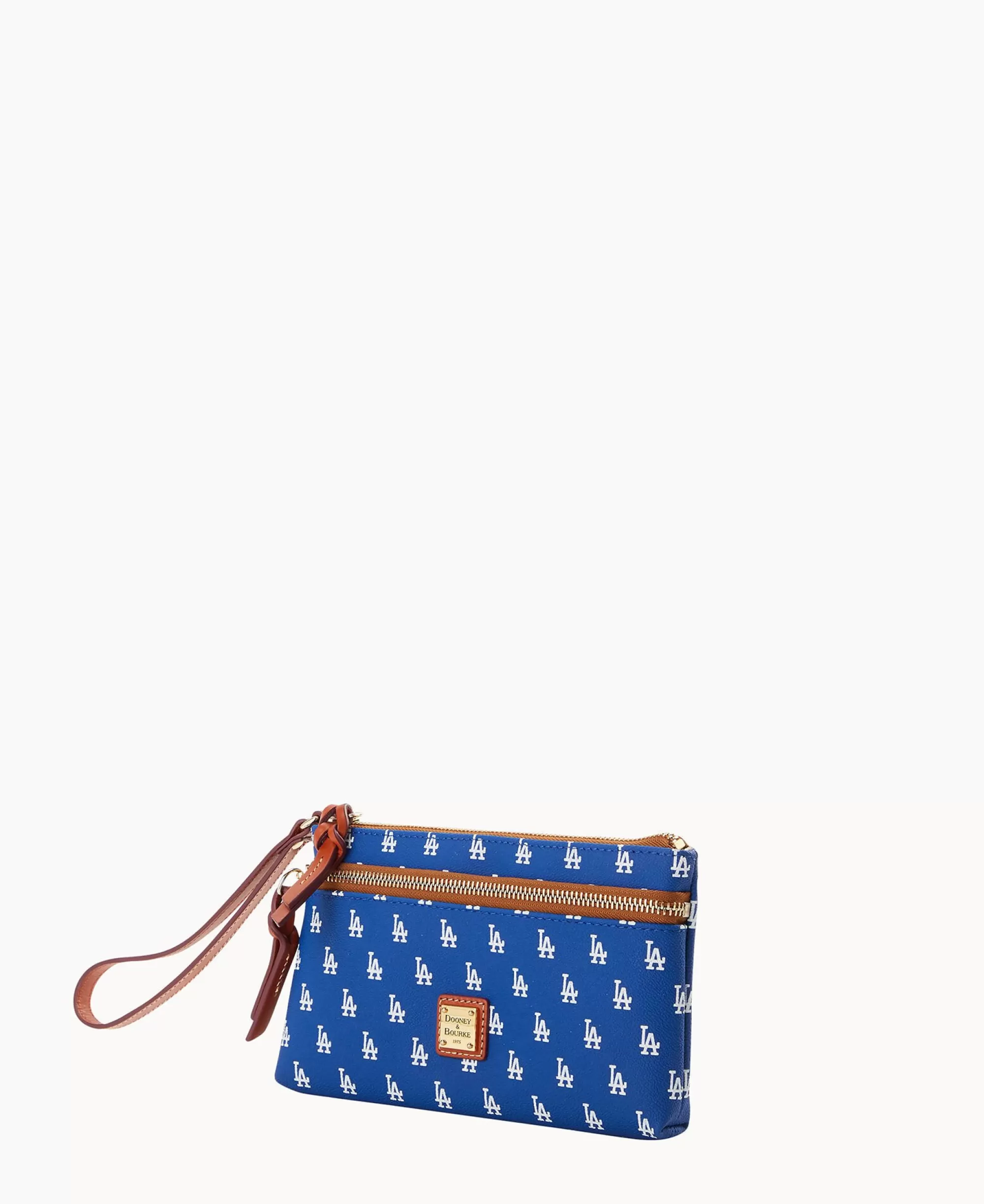 Dooney & Bourke Grab and Go | Wristlets^MLB Dodgers Double Zip Wristlet