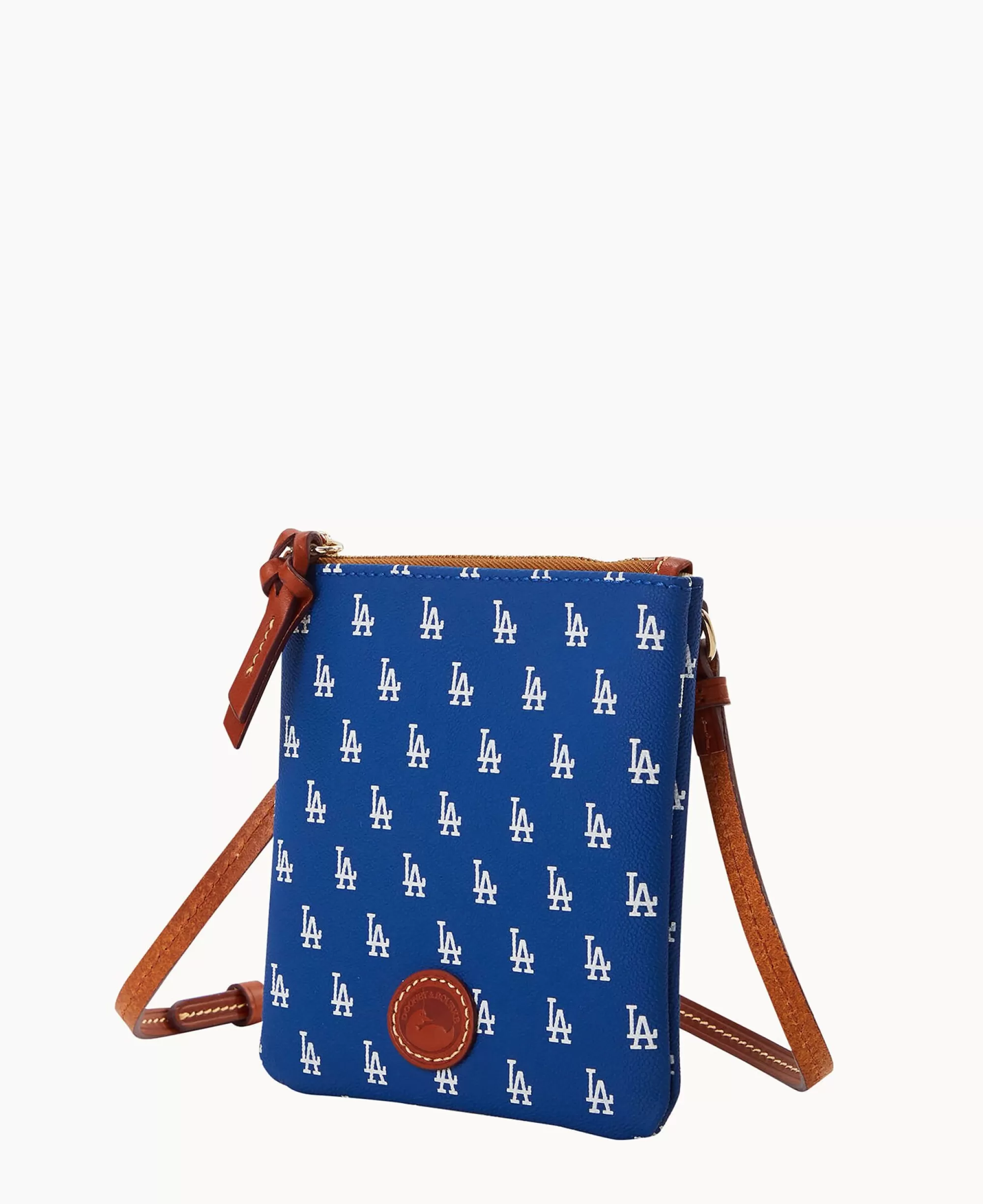 Dooney & Bourke Game Day Ready | Printed Fabric^MLB Small North South Top Zip Crossbody