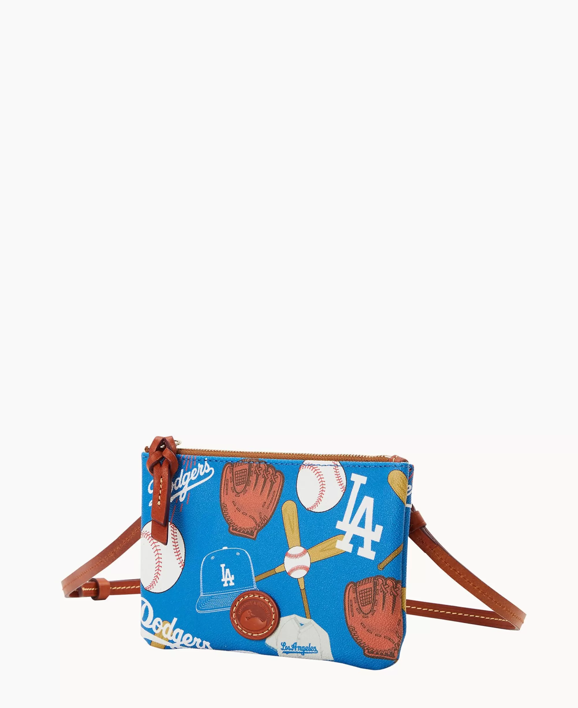 Dooney & Bourke Game Day Ready | Printed Fabric^MLB Top Zip Crossbody