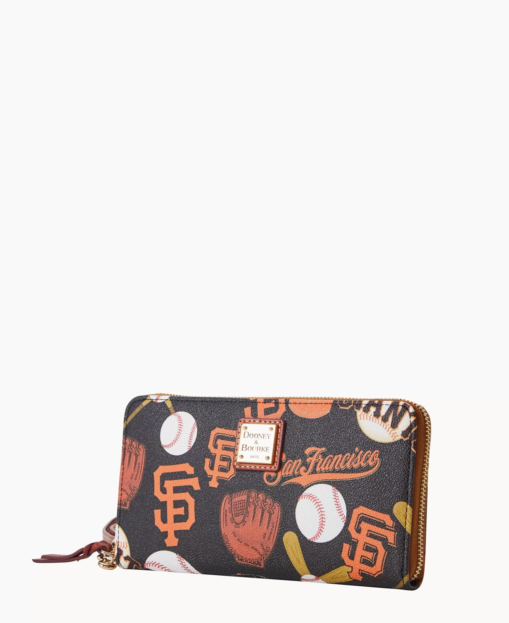 Dooney & Bourke Grab and Go | Wristlets^MLB Large Zip Around Wristlet