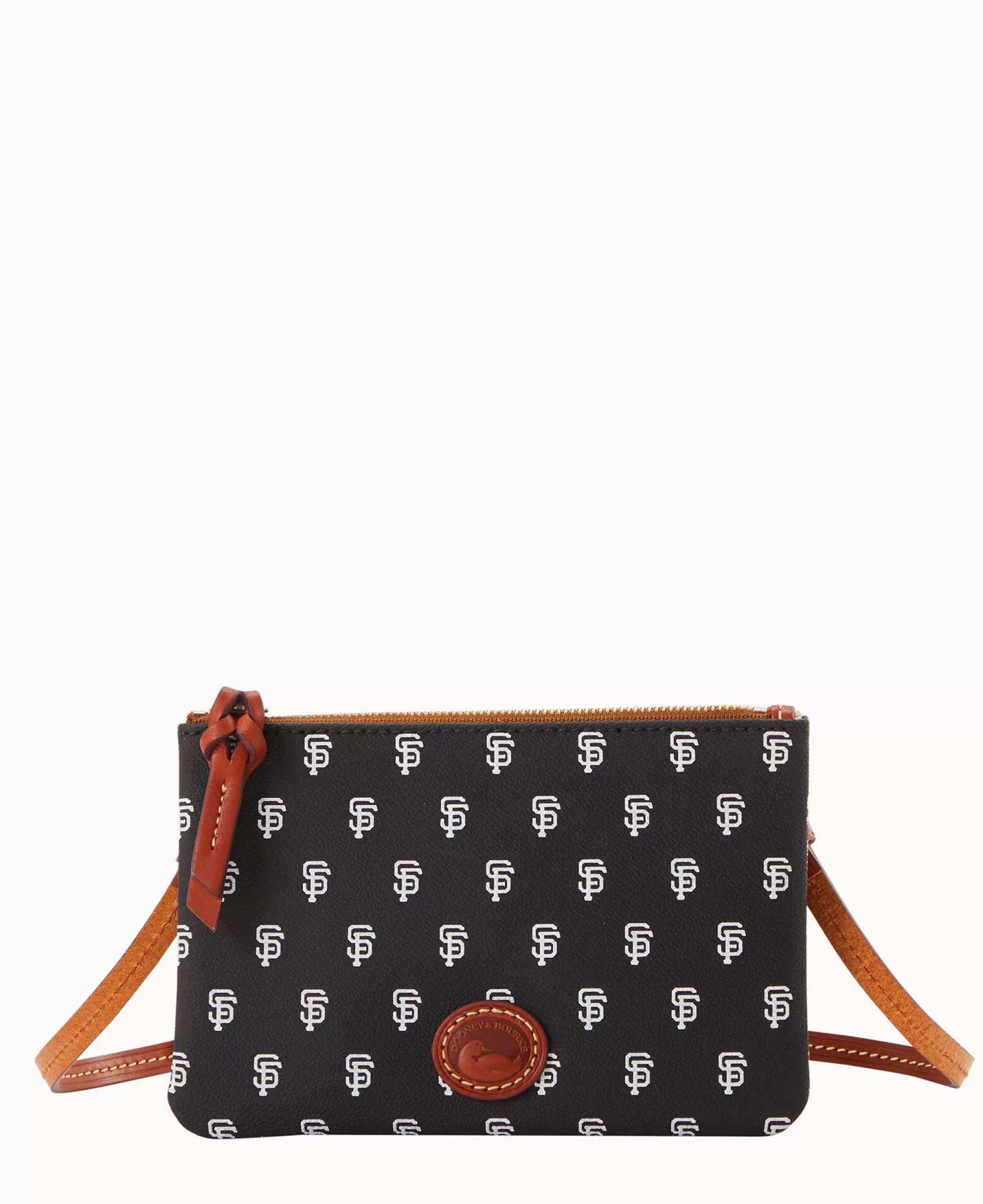 Dooney & Bourke Game Day Ready | Printed Fabric^MLB Top Zip Crossbody