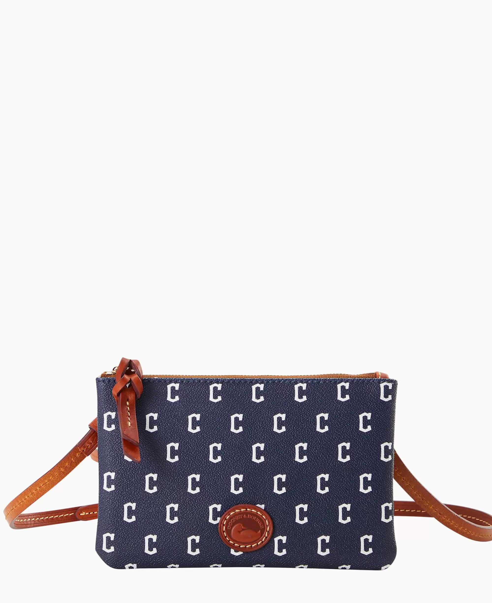 Dooney & Bourke Game Day Ready | Printed Fabric^MLB Top Zip Crossbody