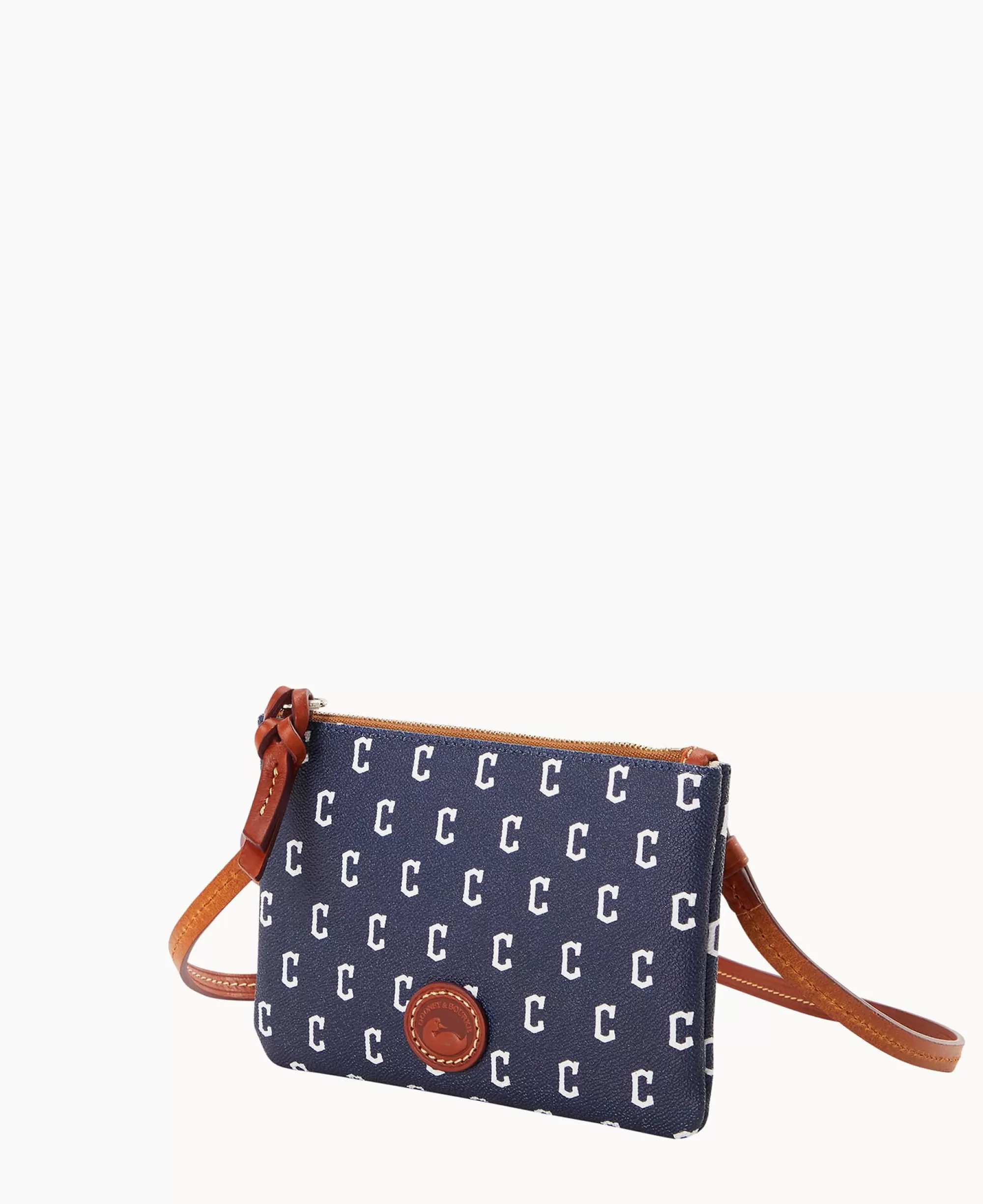 Dooney & Bourke Game Day Ready | Printed Fabric^MLB Top Zip Crossbody