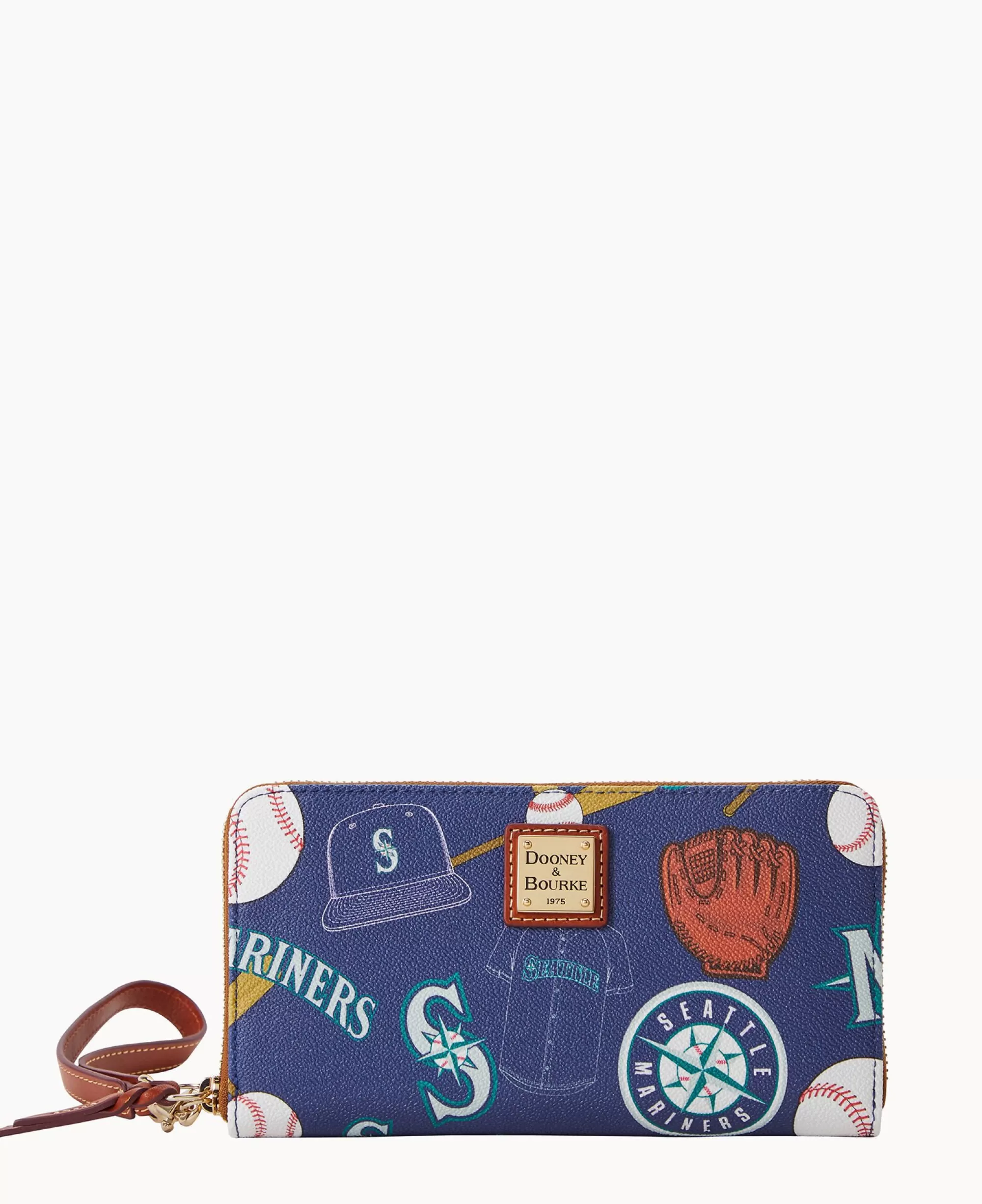 Dooney & Bourke Grab and Go | Wristlets^MLB Large Zip Around Wristlet