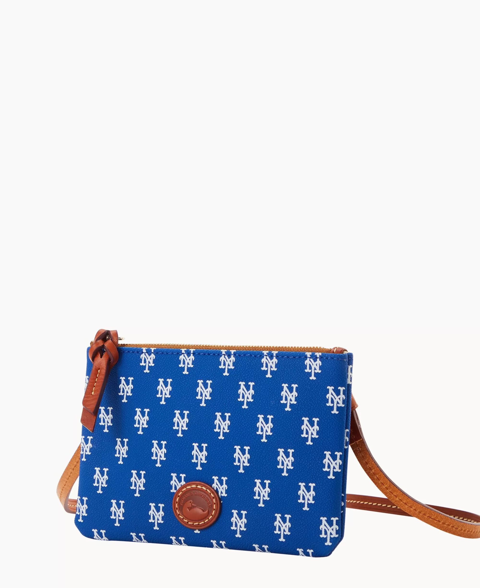 Dooney & Bourke Game Day Ready | Printed Fabric^MLB Top Zip Crossbody