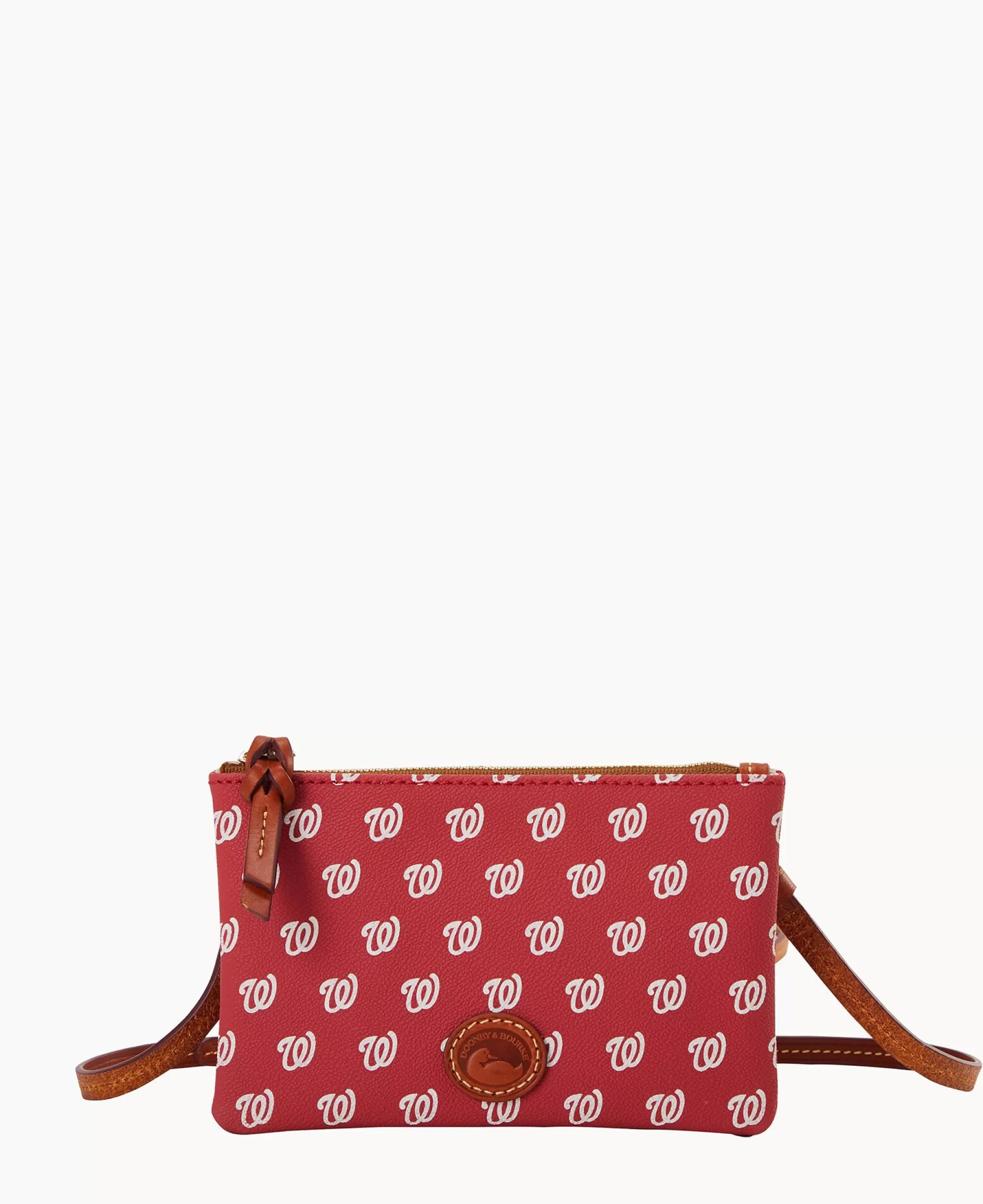 Dooney & Bourke Game Day Ready | Printed Fabric^MLB Top Zip Crossbody