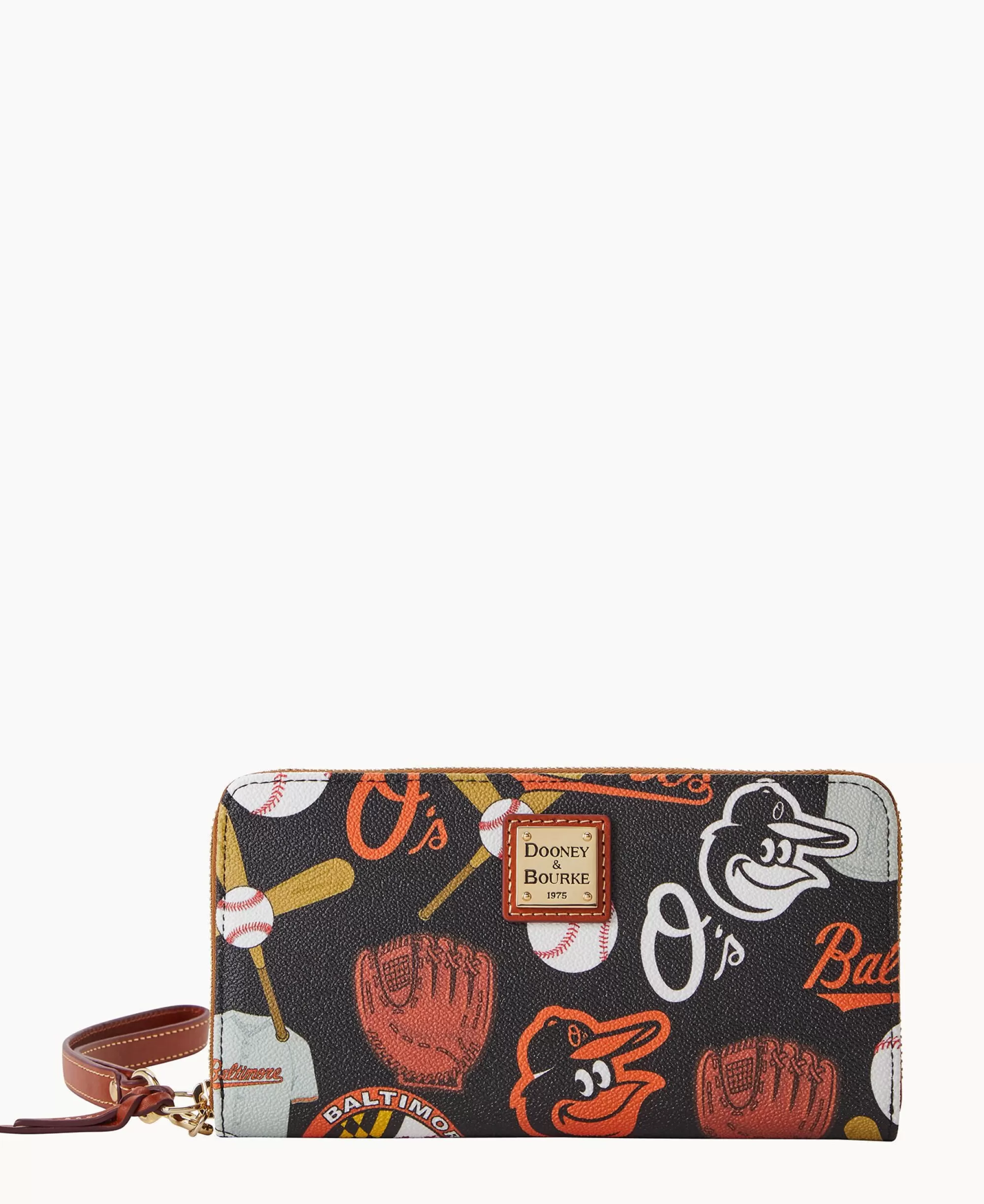 Dooney & Bourke Grab and Go | Wristlets^MLB Large Zip Around Wristlet