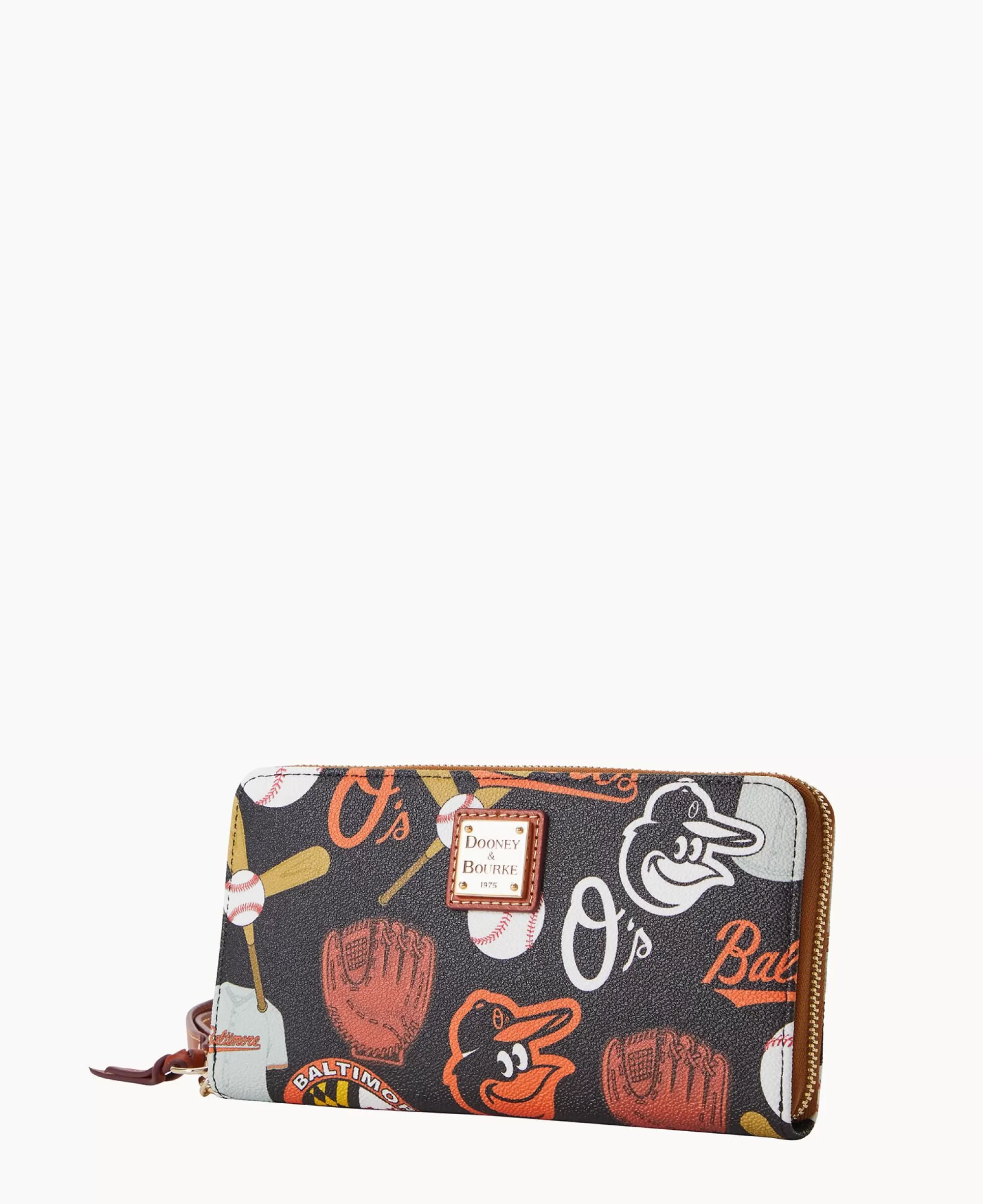 Dooney & Bourke Grab and Go | Wristlets^MLB Large Zip Around Wristlet