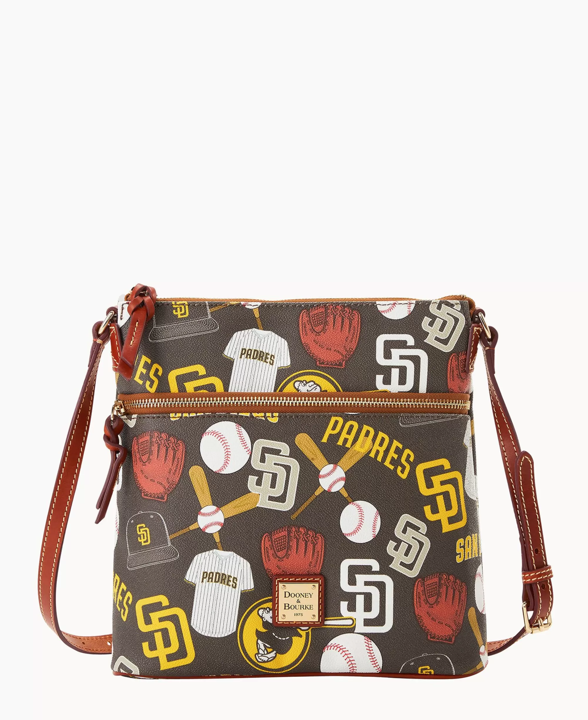 Dooney & Bourke Game Day Ready | Printed Fabric^MLB Crossbody