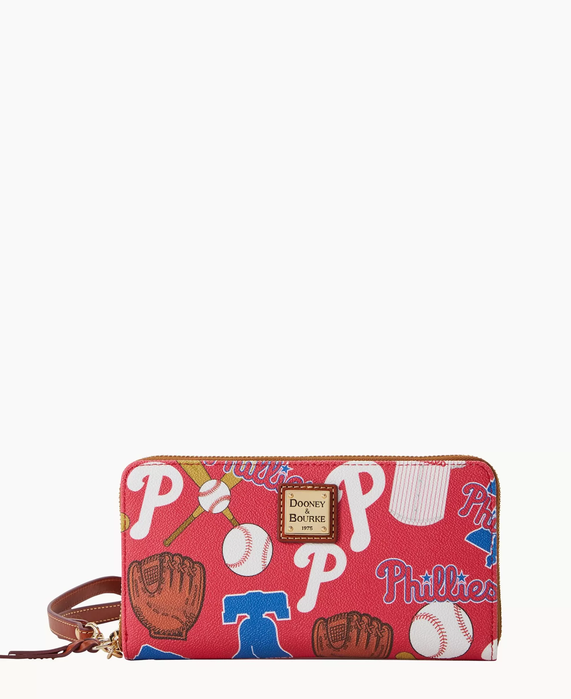 Dooney & Bourke Grab and Go | Wristlets^MLB Large Zip Around Wristlet