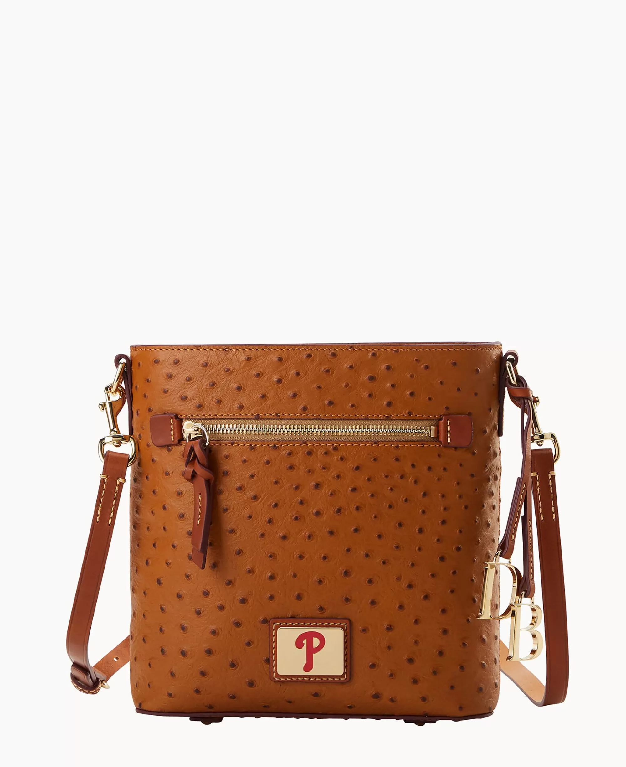 Dooney & Bourke Game Day Ready | Printed Fabric^MLB Zip Crossbody