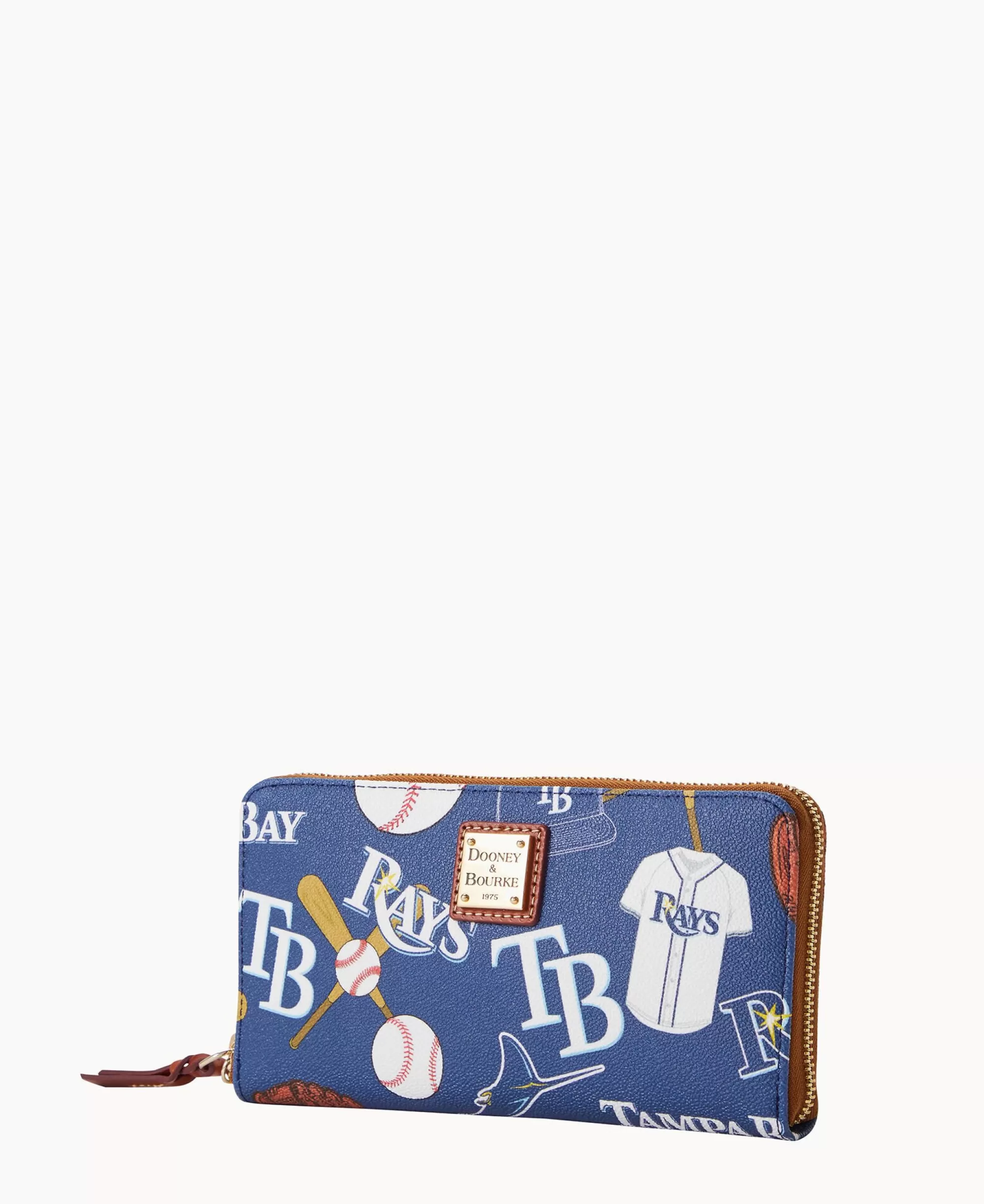 Dooney & Bourke Grab and Go | Wristlets^MLB Large Zip Around Wristlet