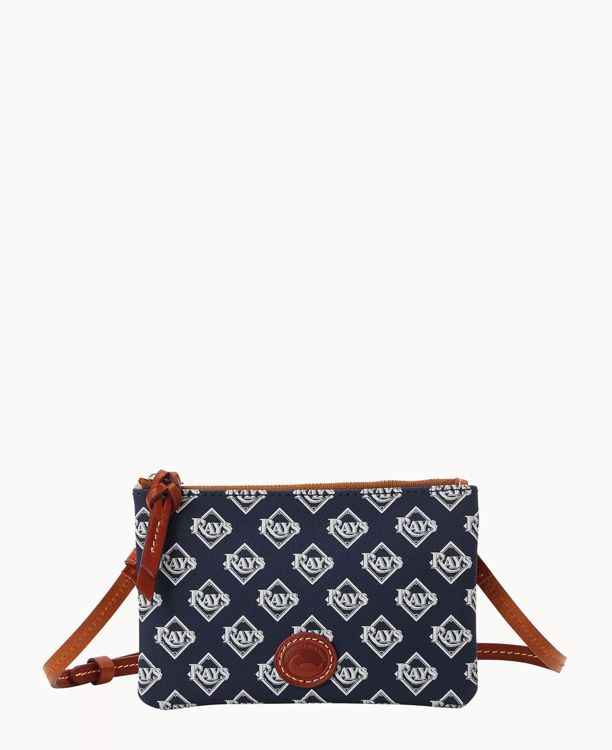 Dooney & Bourke Game Day Ready | Printed Fabric^MLB Top Zip Crossbody