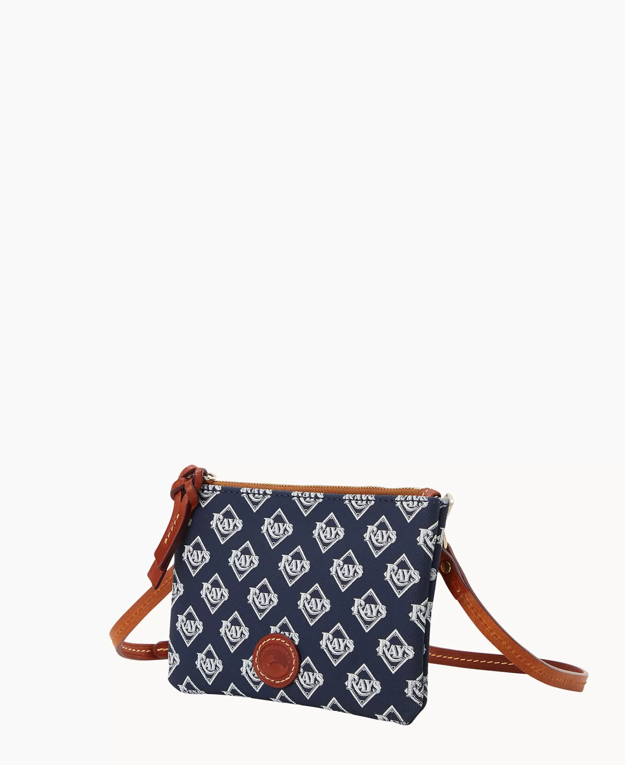 Dooney & Bourke Game Day Ready | Printed Fabric^MLB Top Zip Crossbody