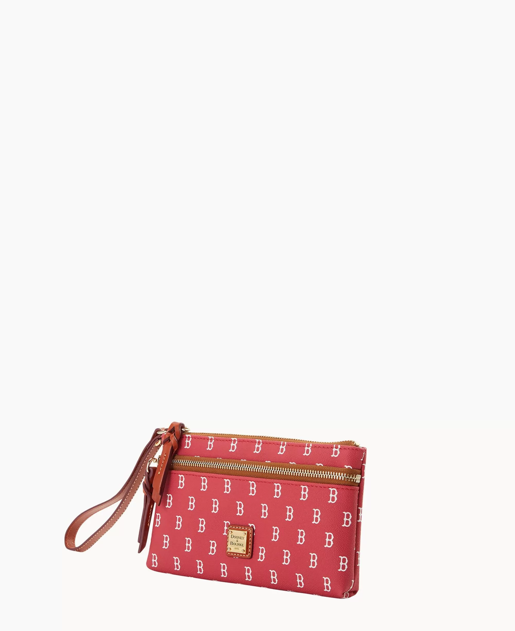 Dooney & Bourke Grab and Go | Wristlets^MLB Red Sox Double Zip Wristlet