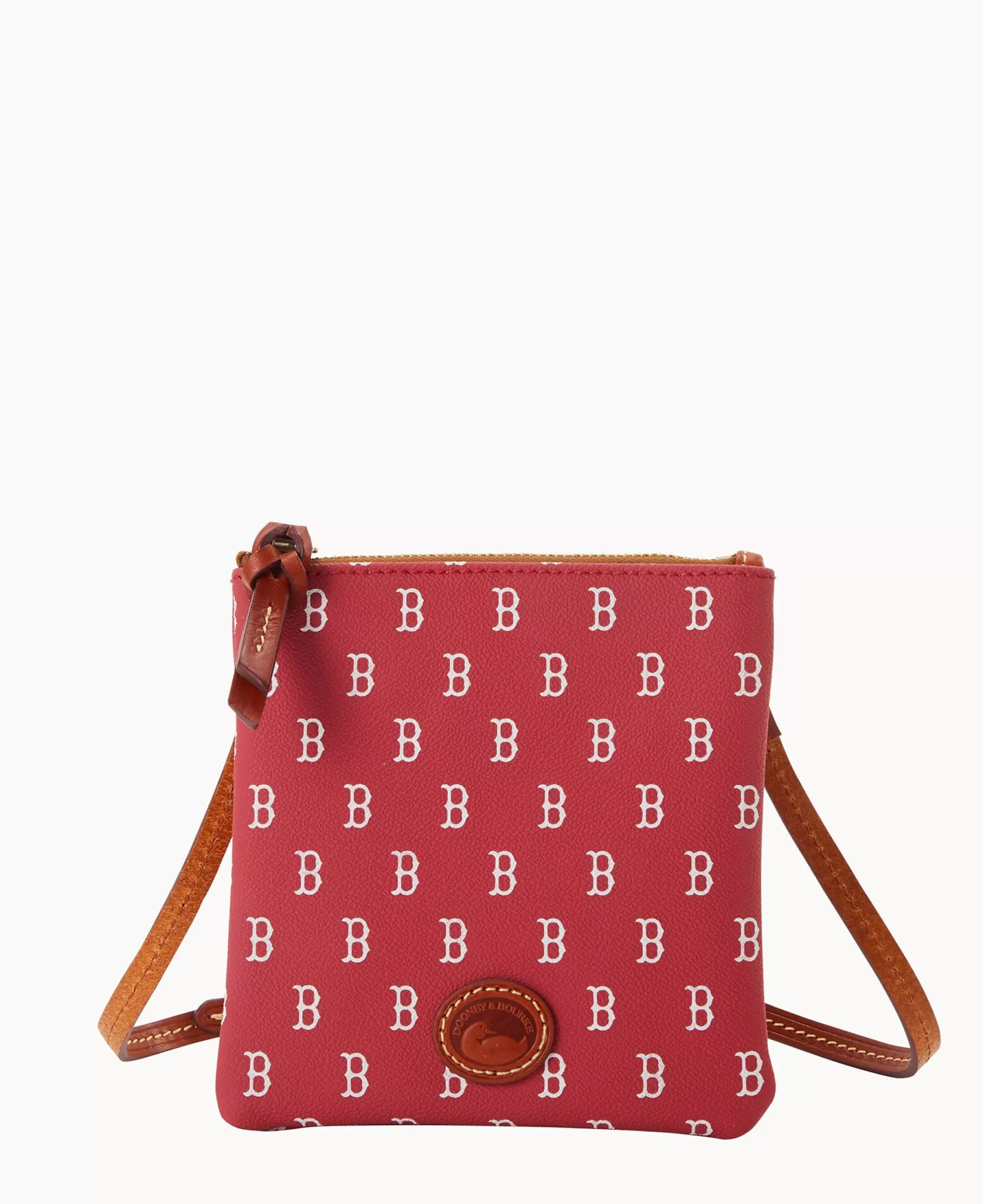 Dooney & Bourke Game Day Ready | Printed Fabric^MLB Small North South Top Zip Crossbody