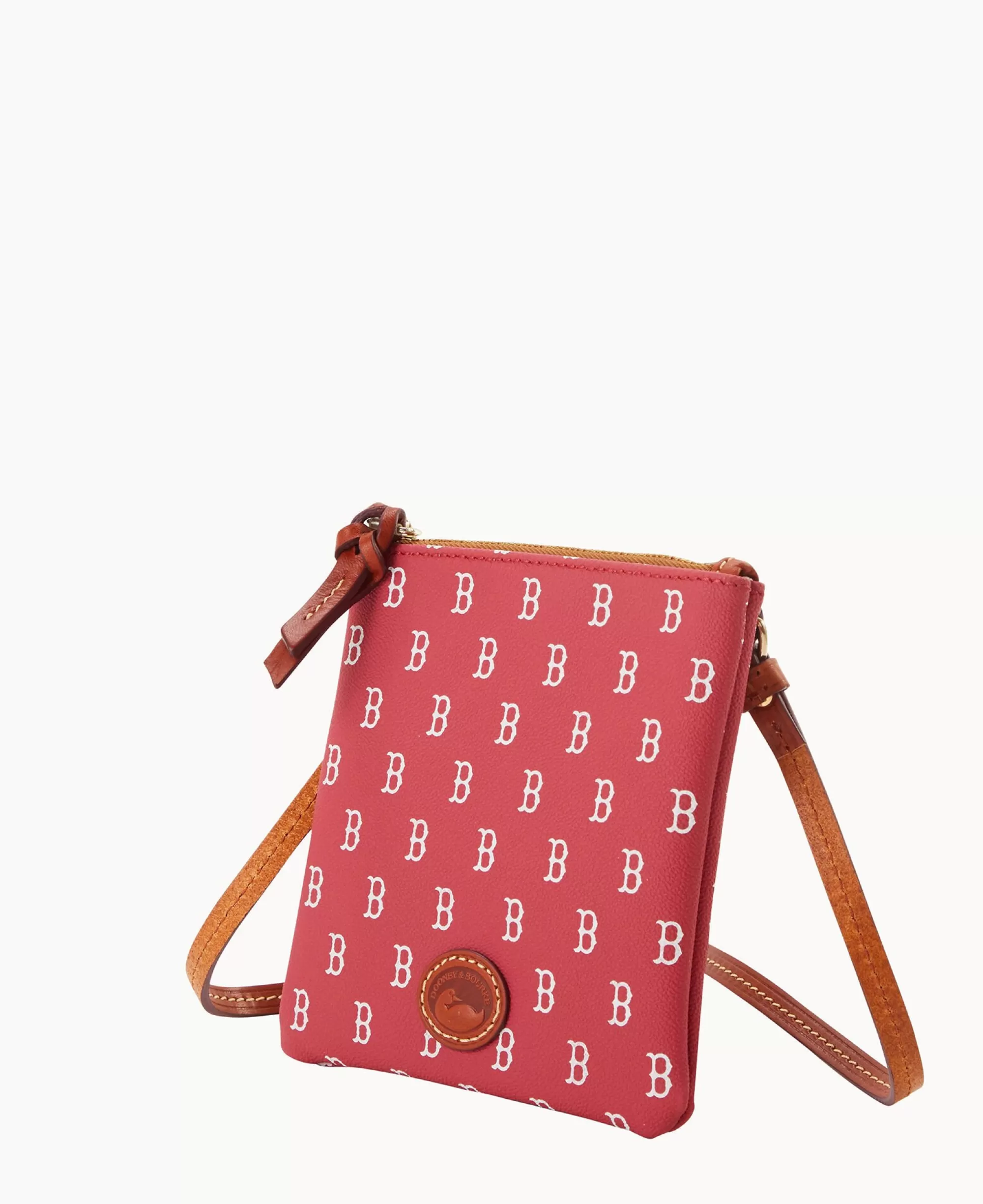 Dooney & Bourke Game Day Ready | Printed Fabric^MLB Small North South Top Zip Crossbody