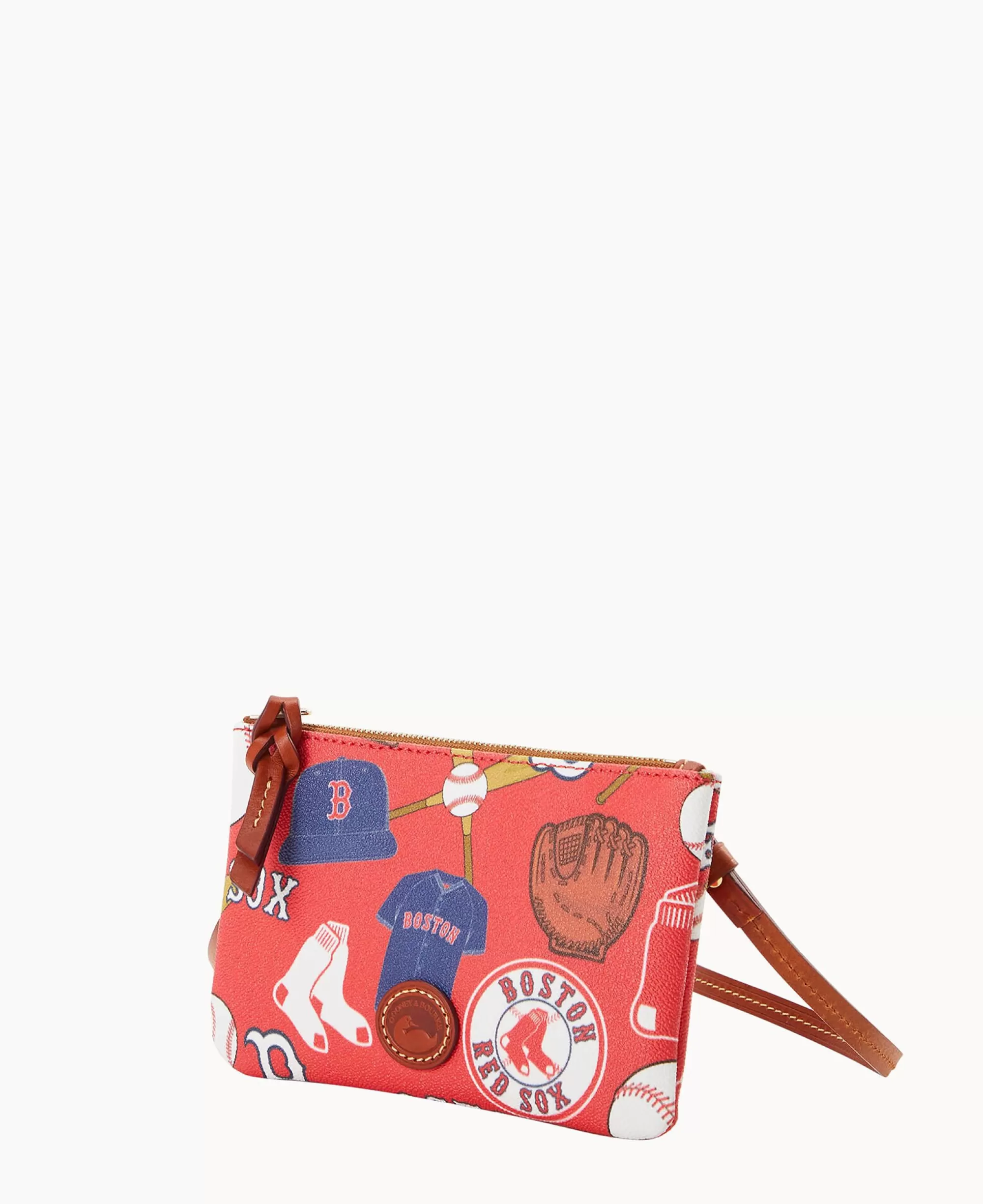 Dooney & Bourke Game Day Ready | Printed Fabric^MLB Top Zip Crossbody