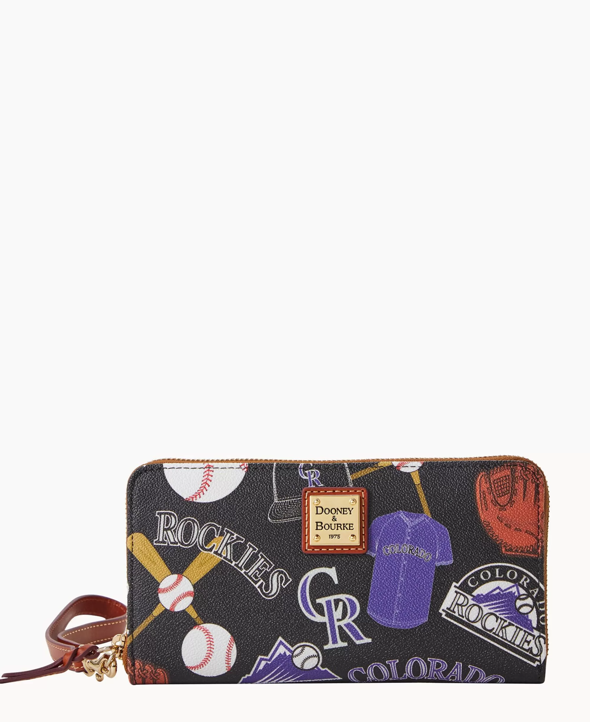 Dooney & Bourke Grab and Go | Wristlets^MLB Large Zip Around Wristlet