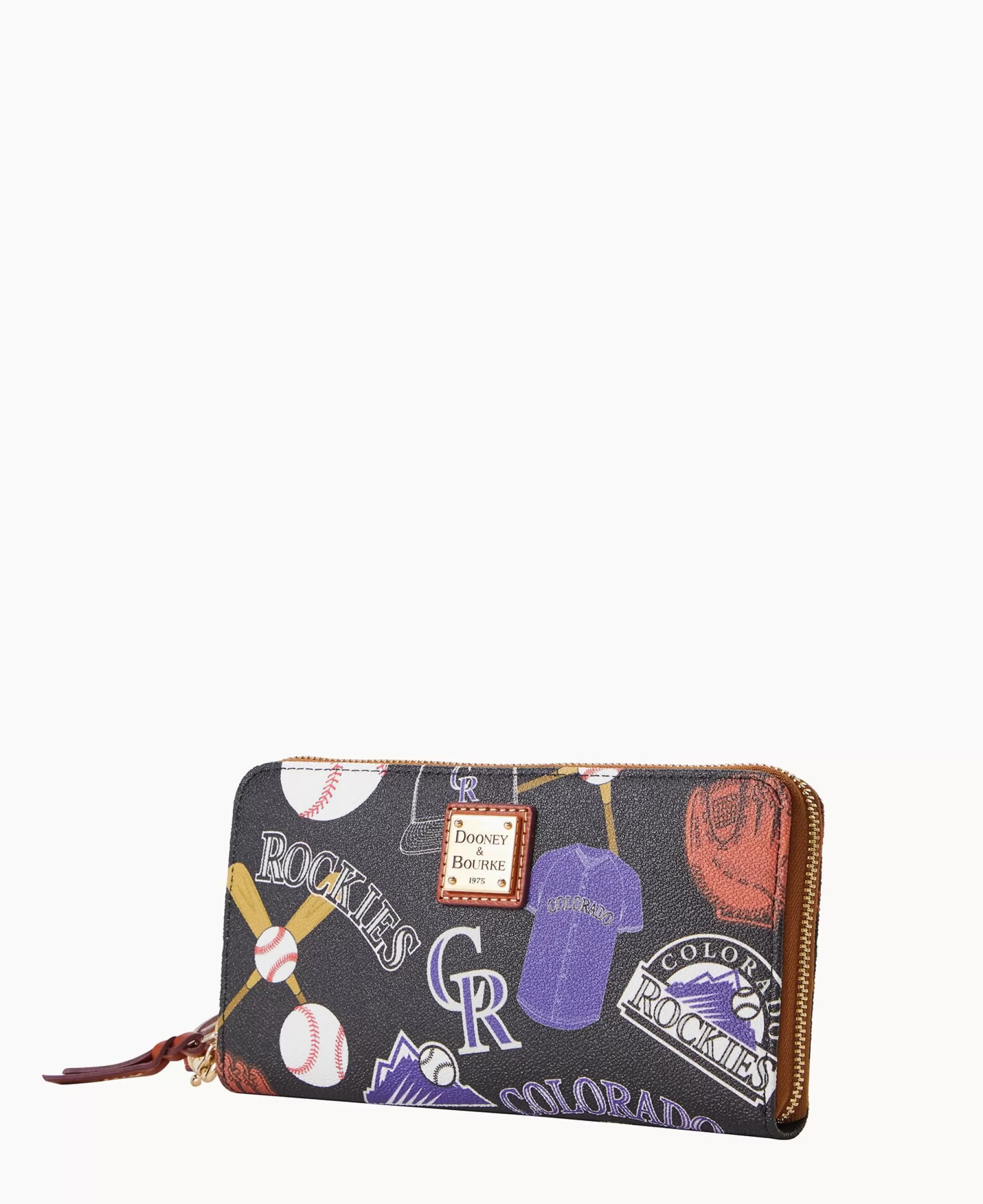 Dooney & Bourke Grab and Go | Wristlets^MLB Large Zip Around Wristlet