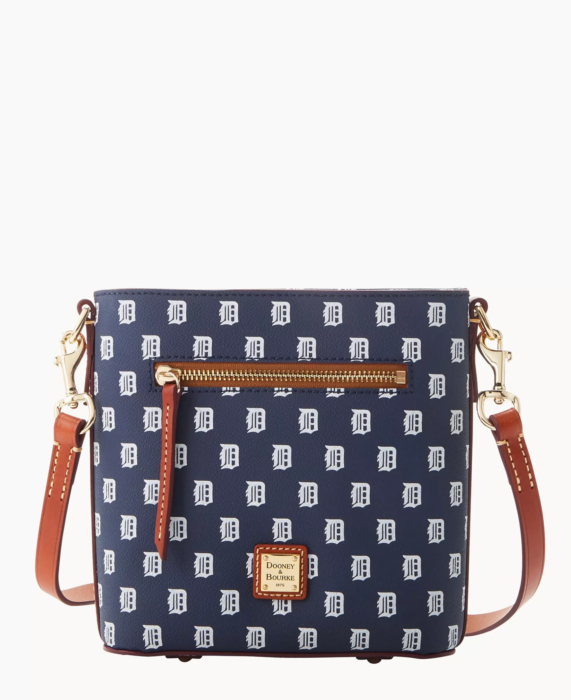 Dooney & Bourke Game Day Ready | Printed Fabric^MLB Small Zip Crossbody