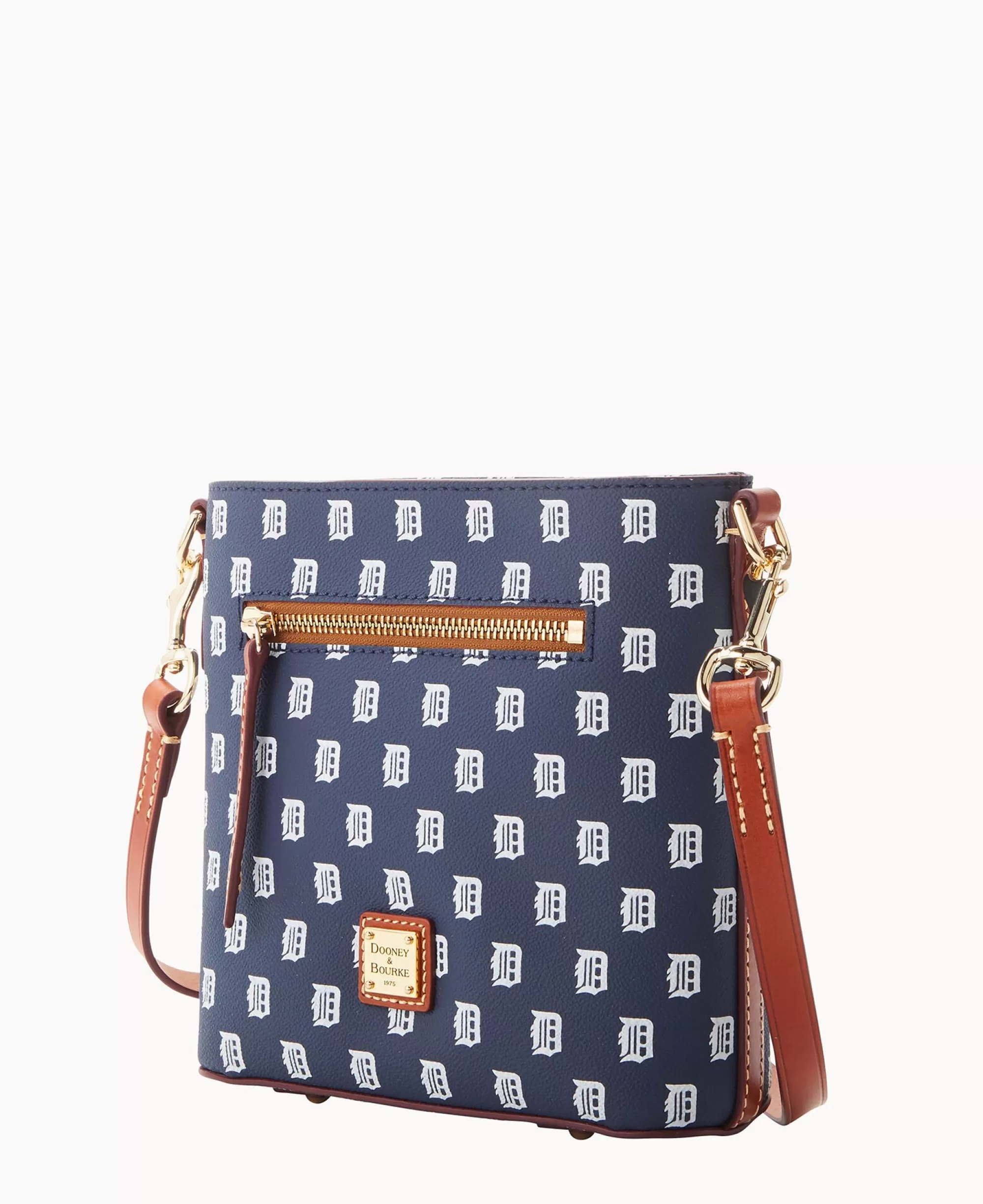 Dooney & Bourke Game Day Ready | Printed Fabric^MLB Small Zip Crossbody