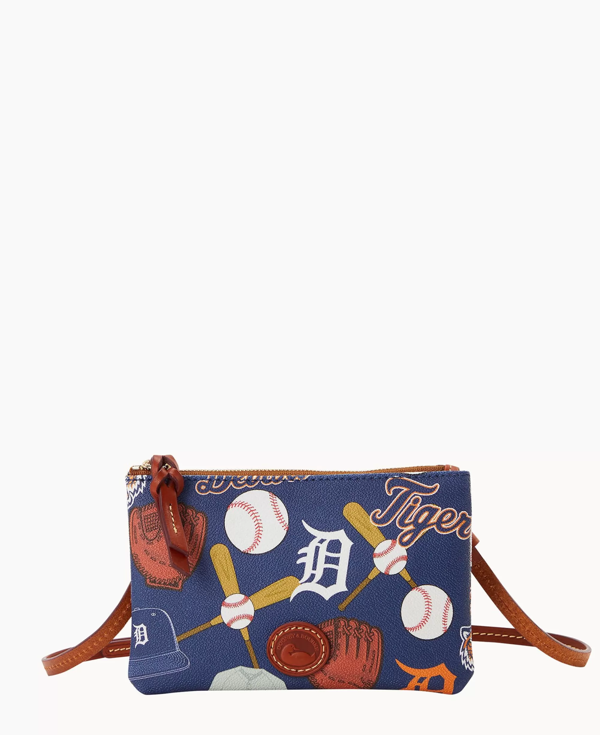 Dooney & Bourke Game Day Ready | Printed Fabric^MLB Top Zip Crossbody