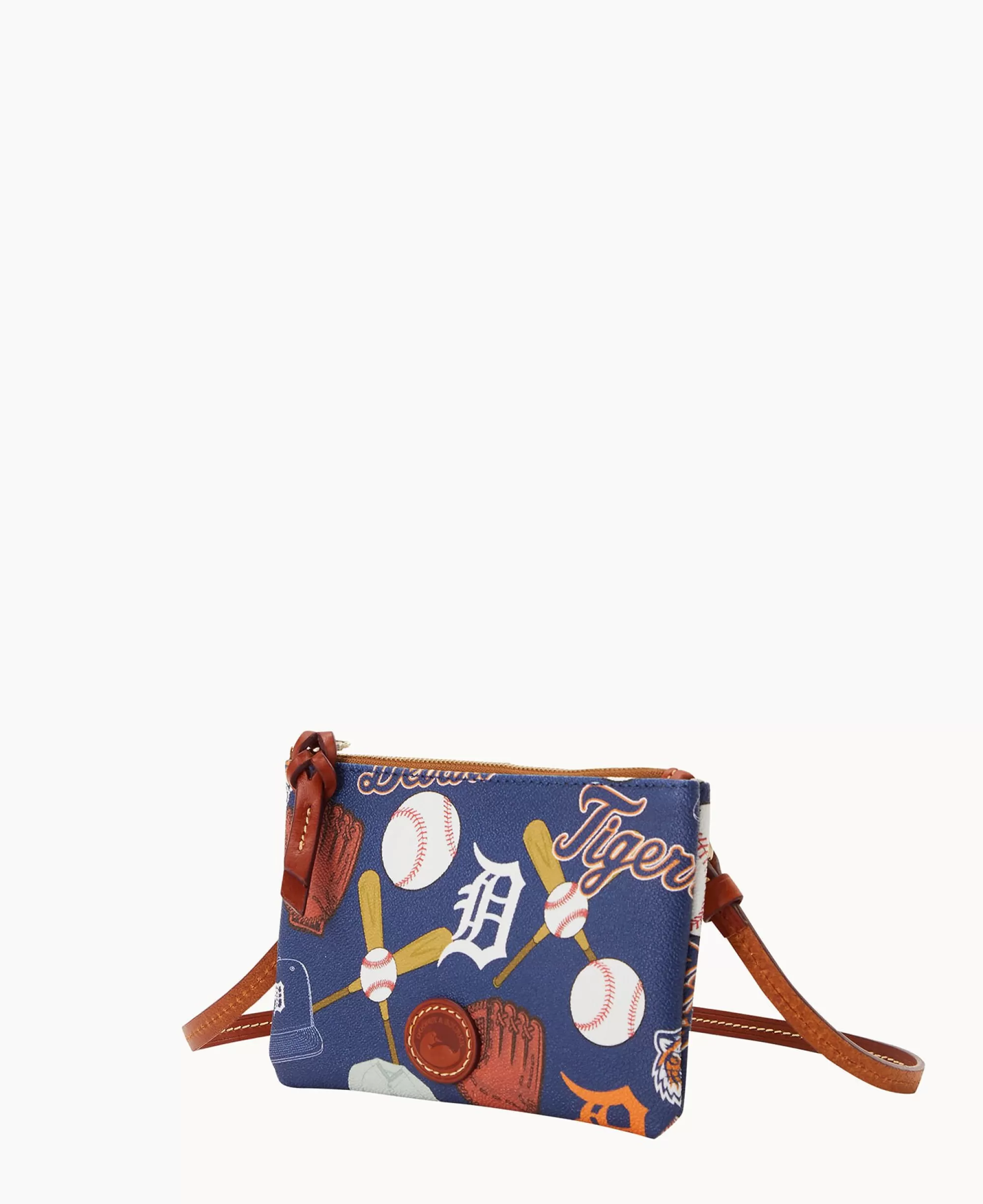 Dooney & Bourke Game Day Ready | Printed Fabric^MLB Top Zip Crossbody