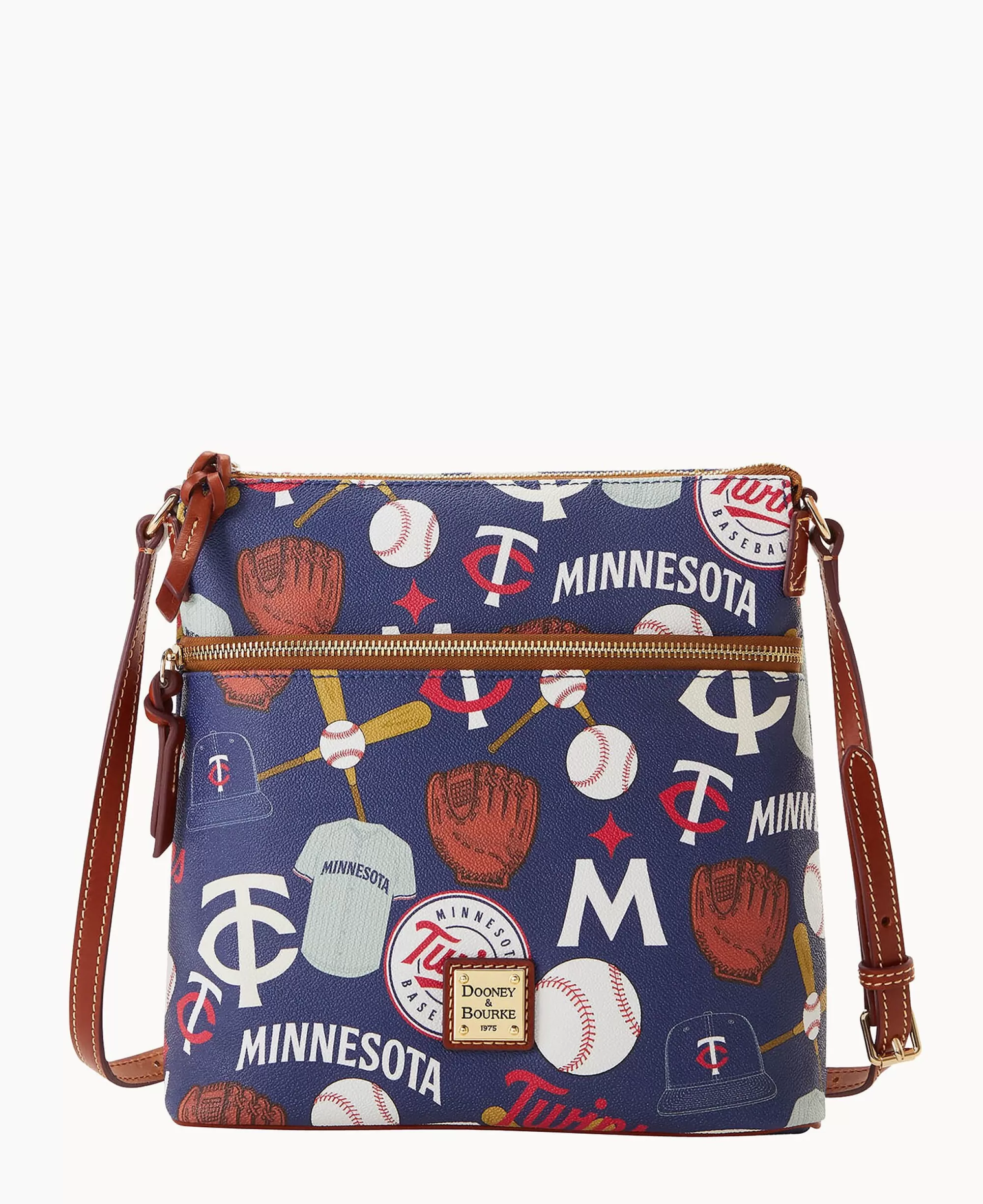 Dooney & Bourke Game Day Ready | Printed Fabric^MLB Crossbody